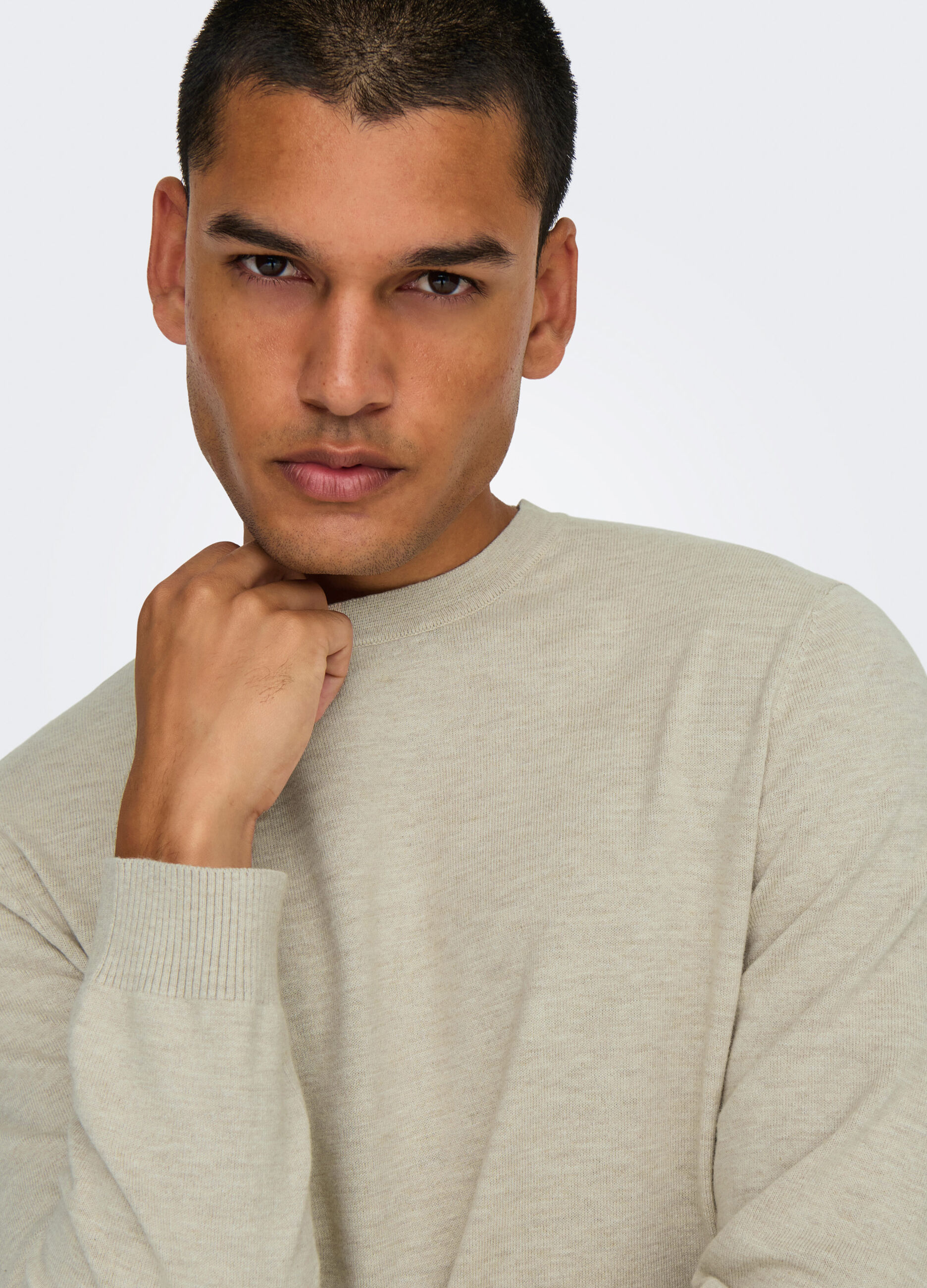 Maglione girocollo slim fit uomo_4