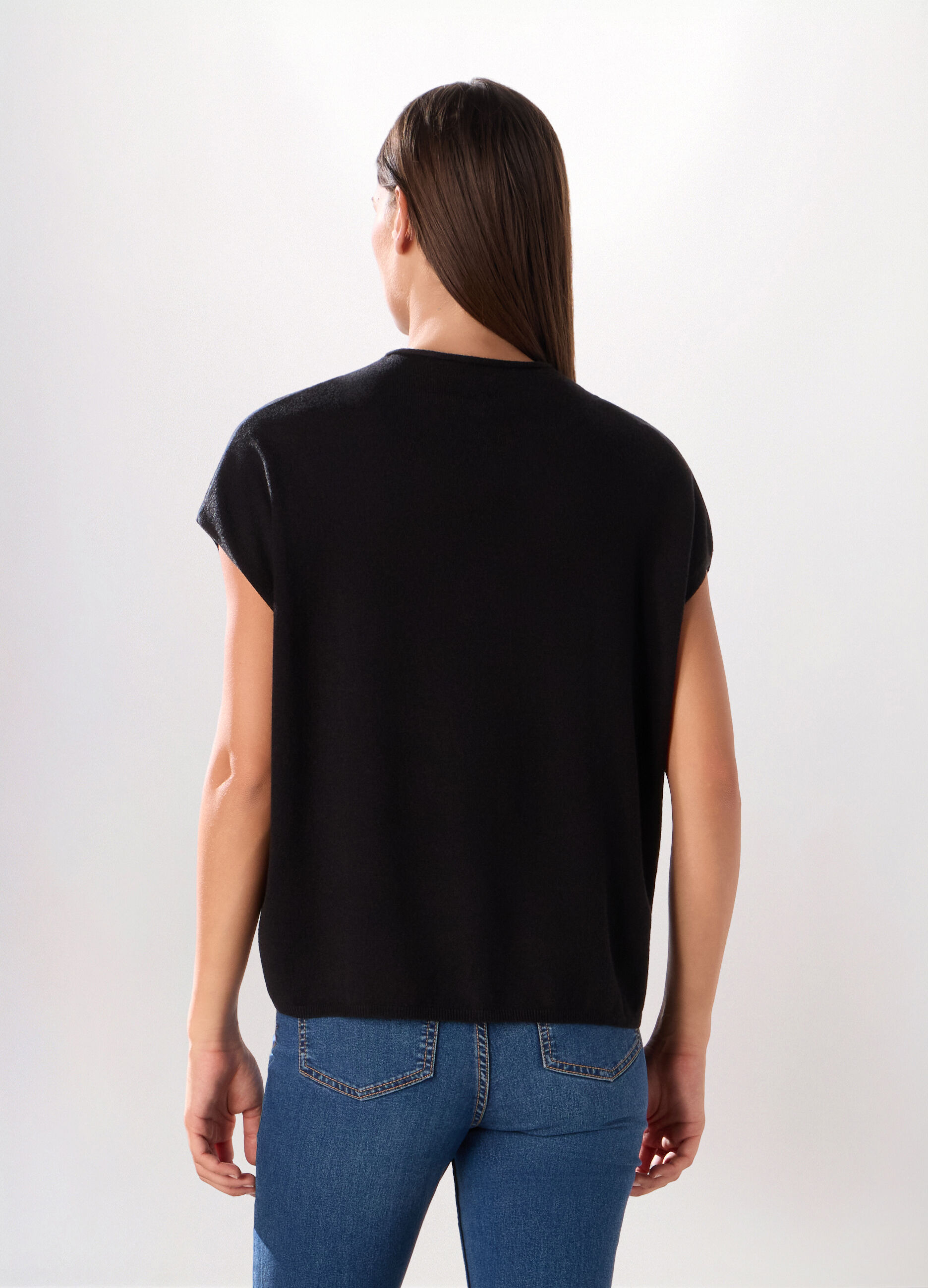 Tricot a maniche corte donna_1