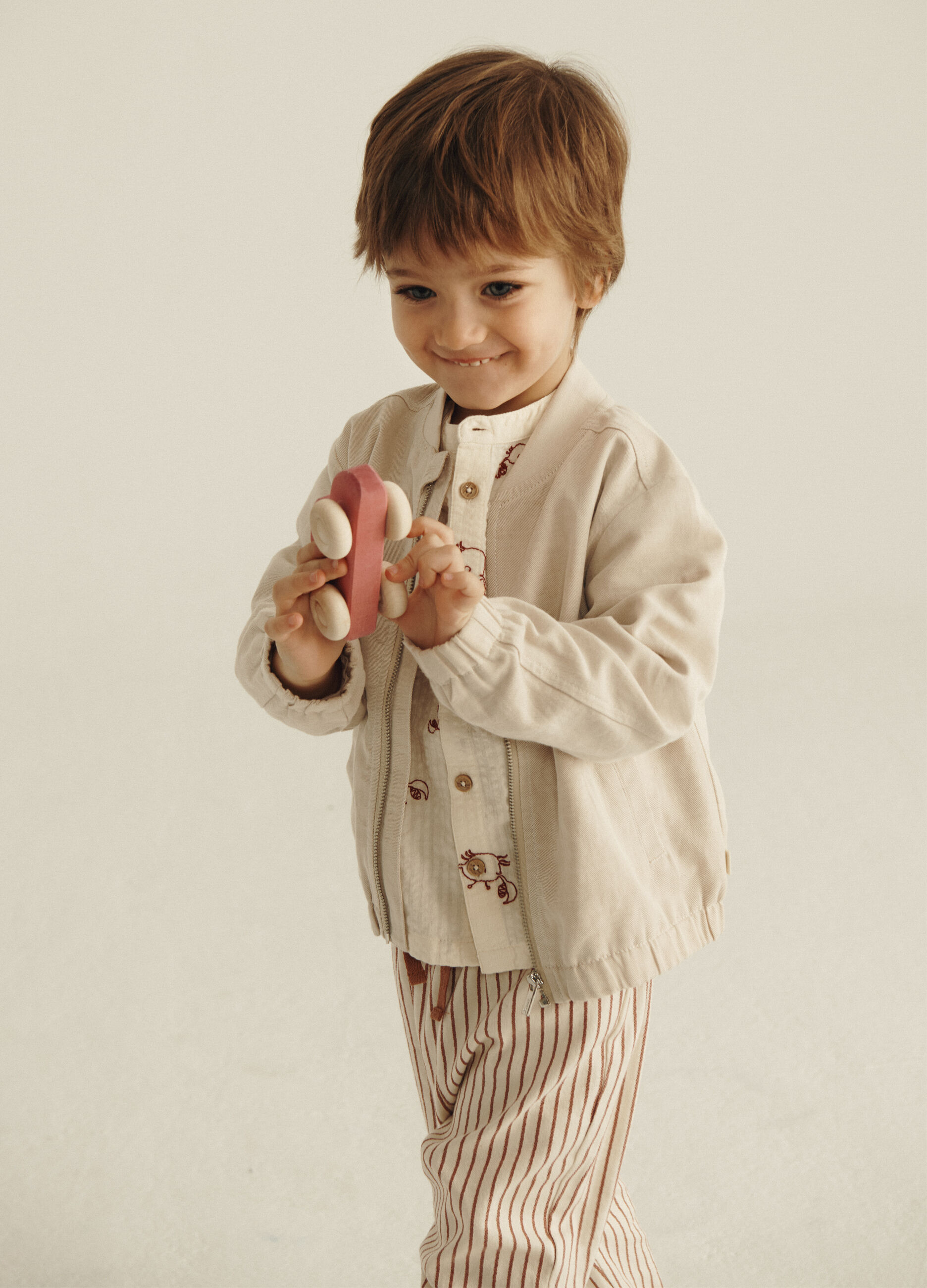 Camicia in puro cotone IANA neonato_0