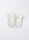 Pack 2 body incrociati in interlock di puro cotone neonato_1