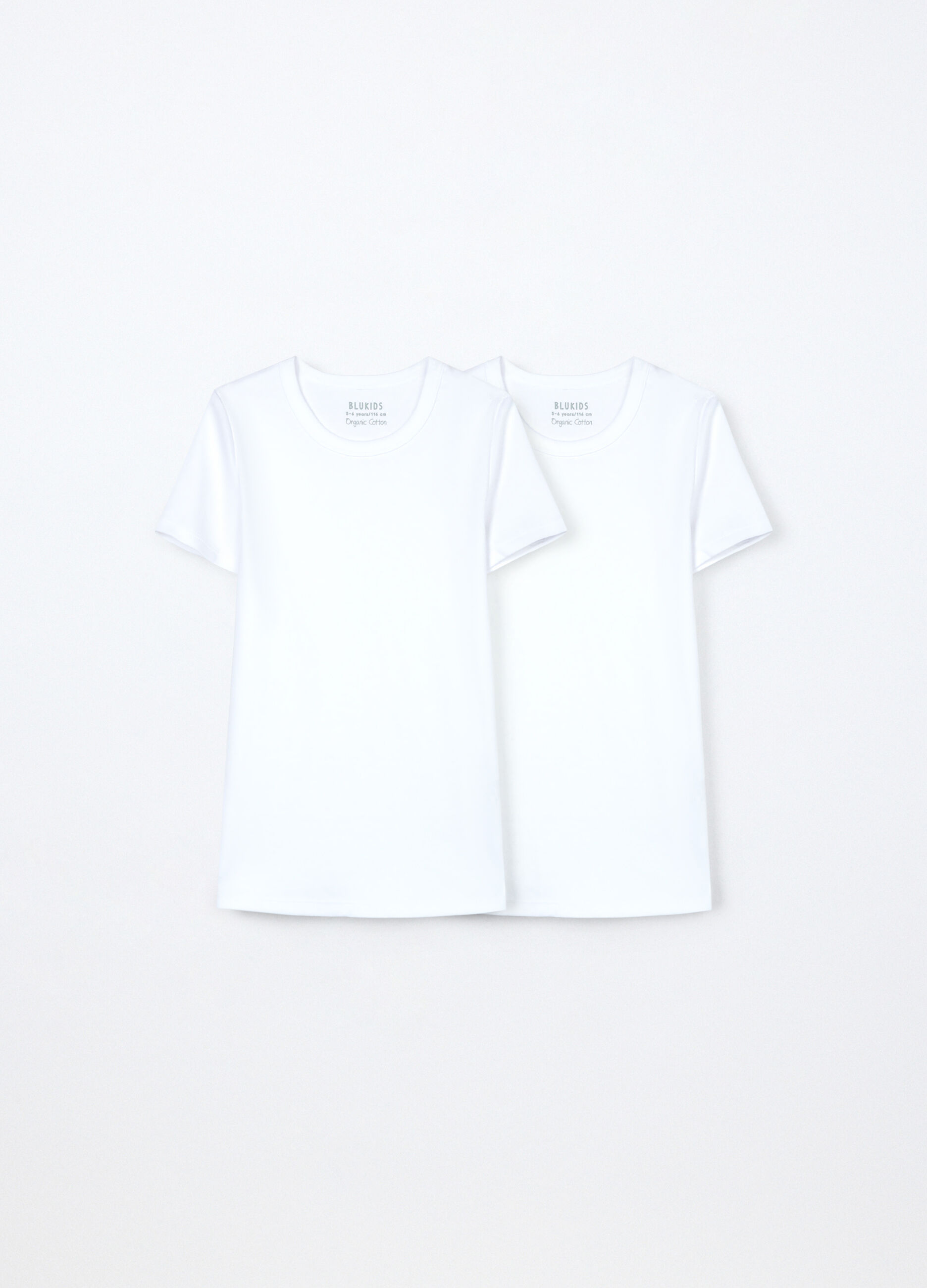 Pack 2 t-shirt intime in interlock di puro cotone ragazzo_0