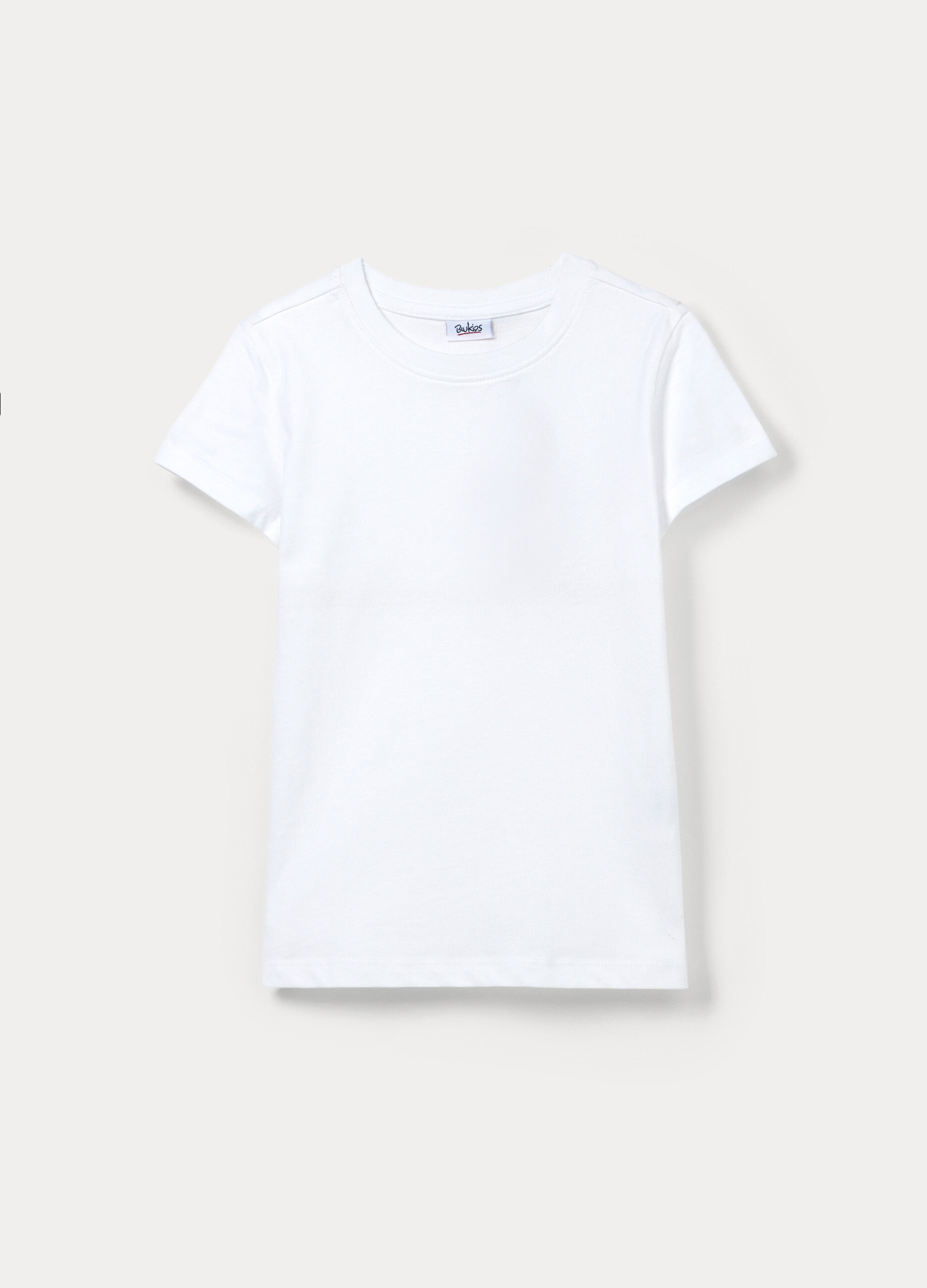 T-shirt in jersey di puro cotone bambina_0