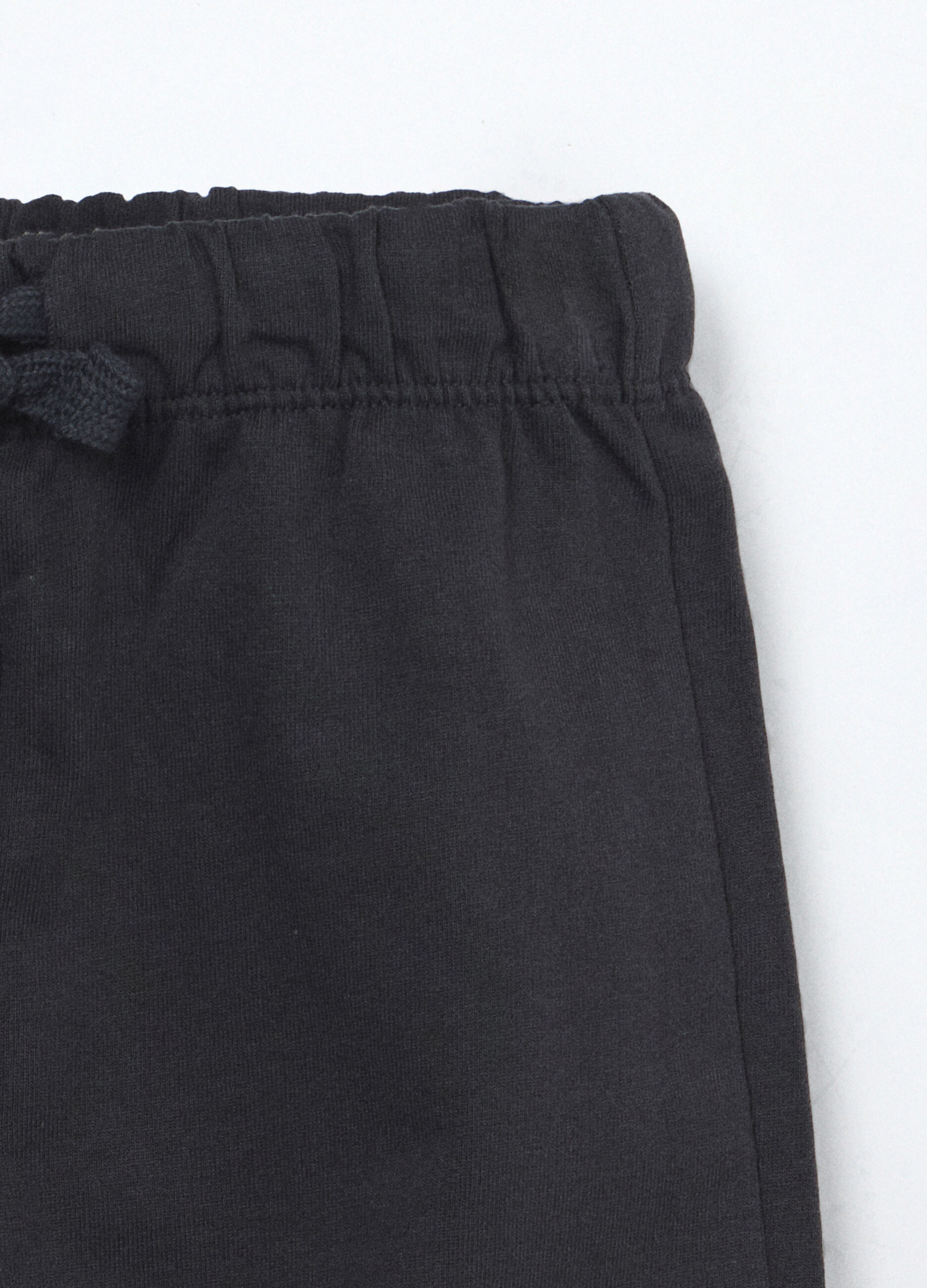 Jogger in french terry di puro cotone neonato_2