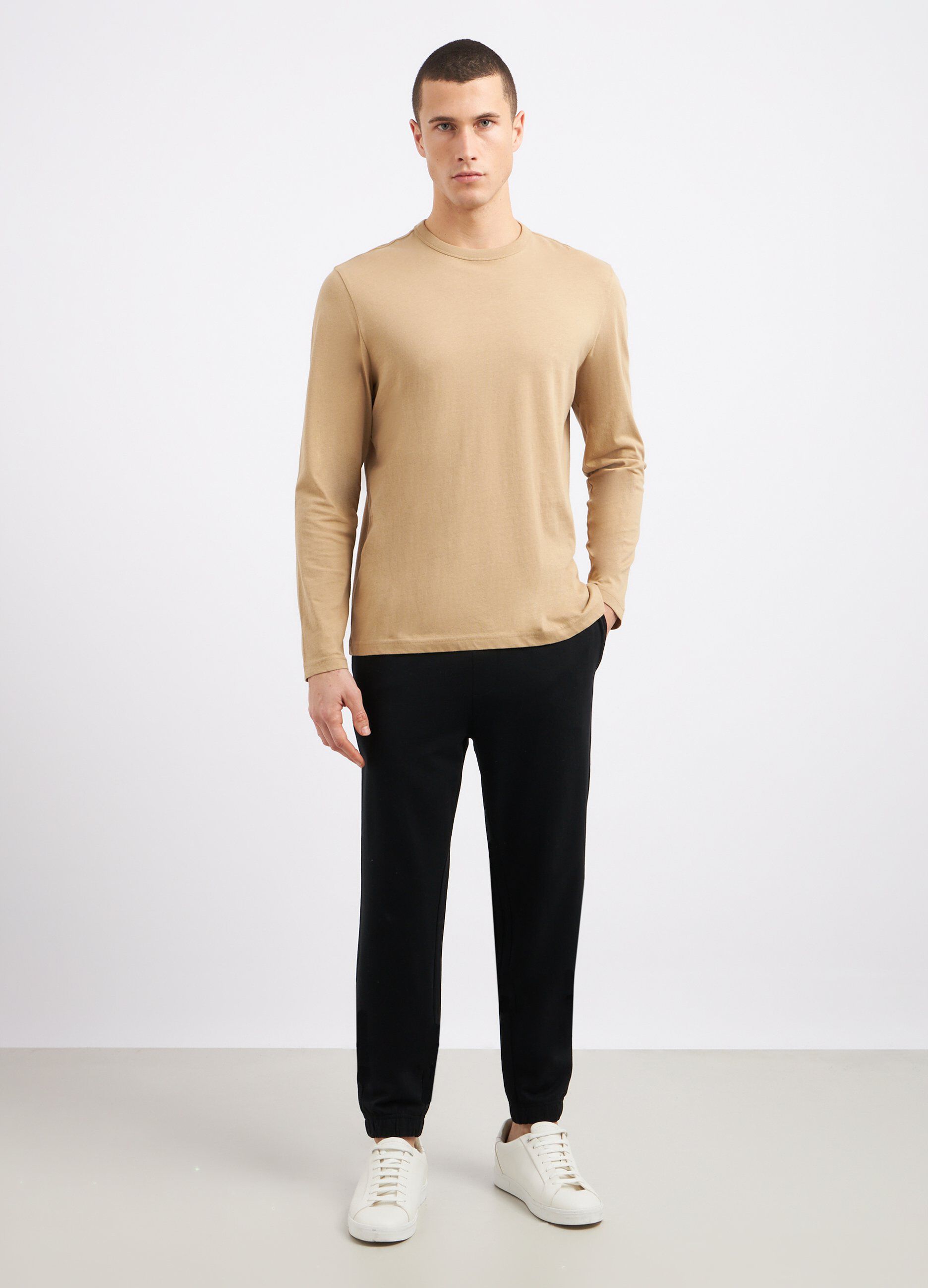 Joggers in cotone uomo_0