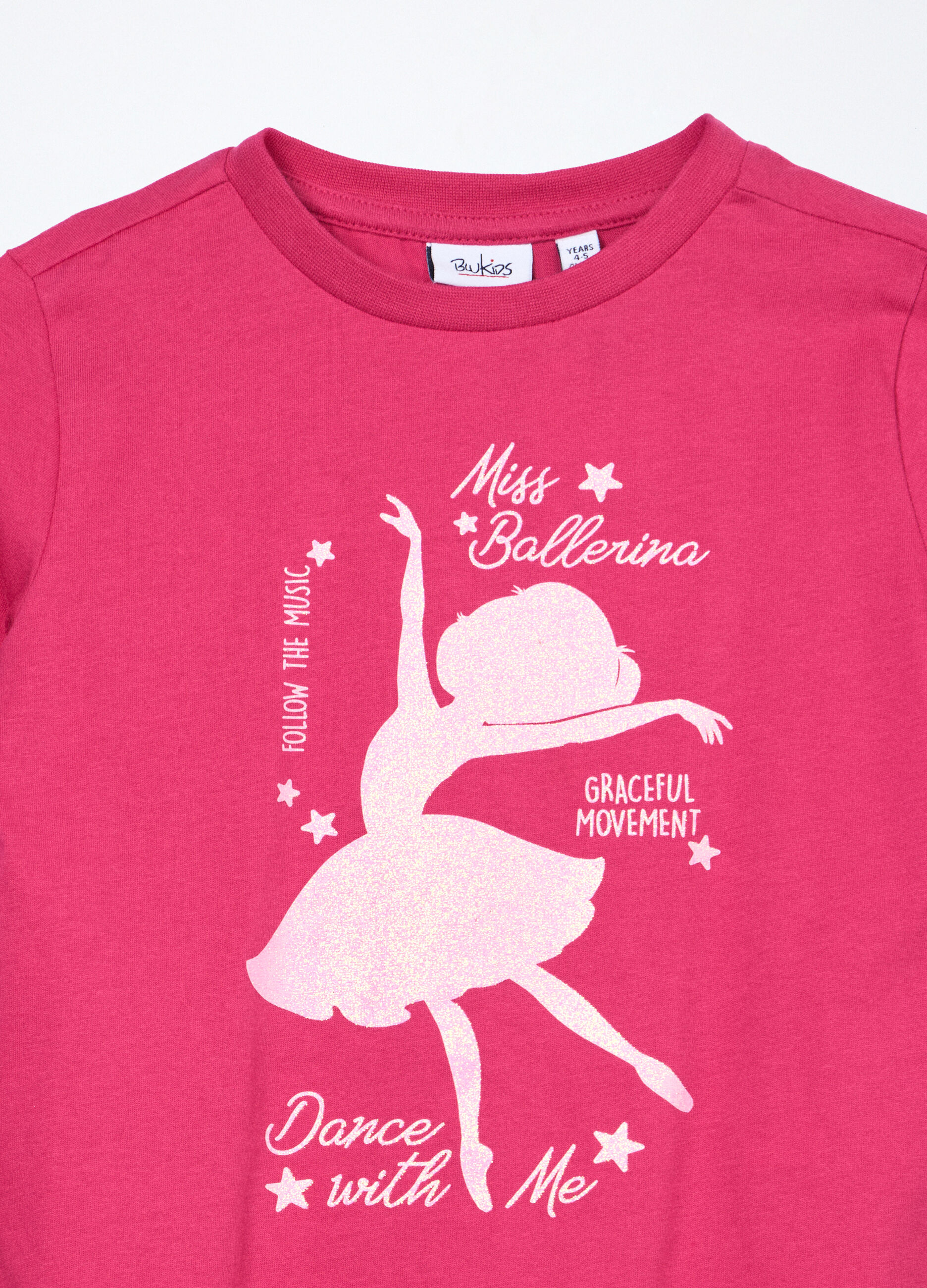 T-shirt in jersey di puro cotone bambina_2