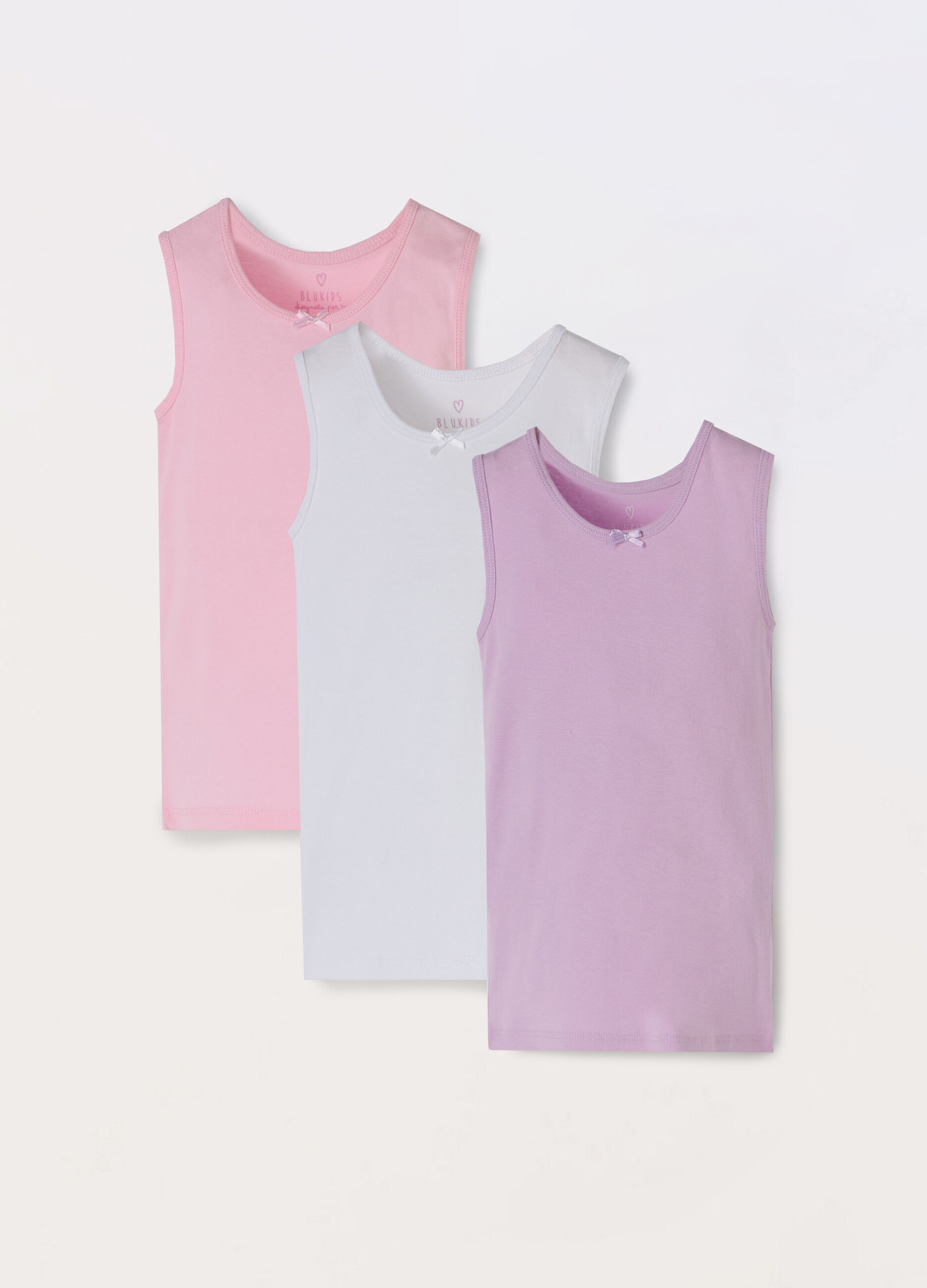 Pack 3 canotte in puro cotone neonato_0