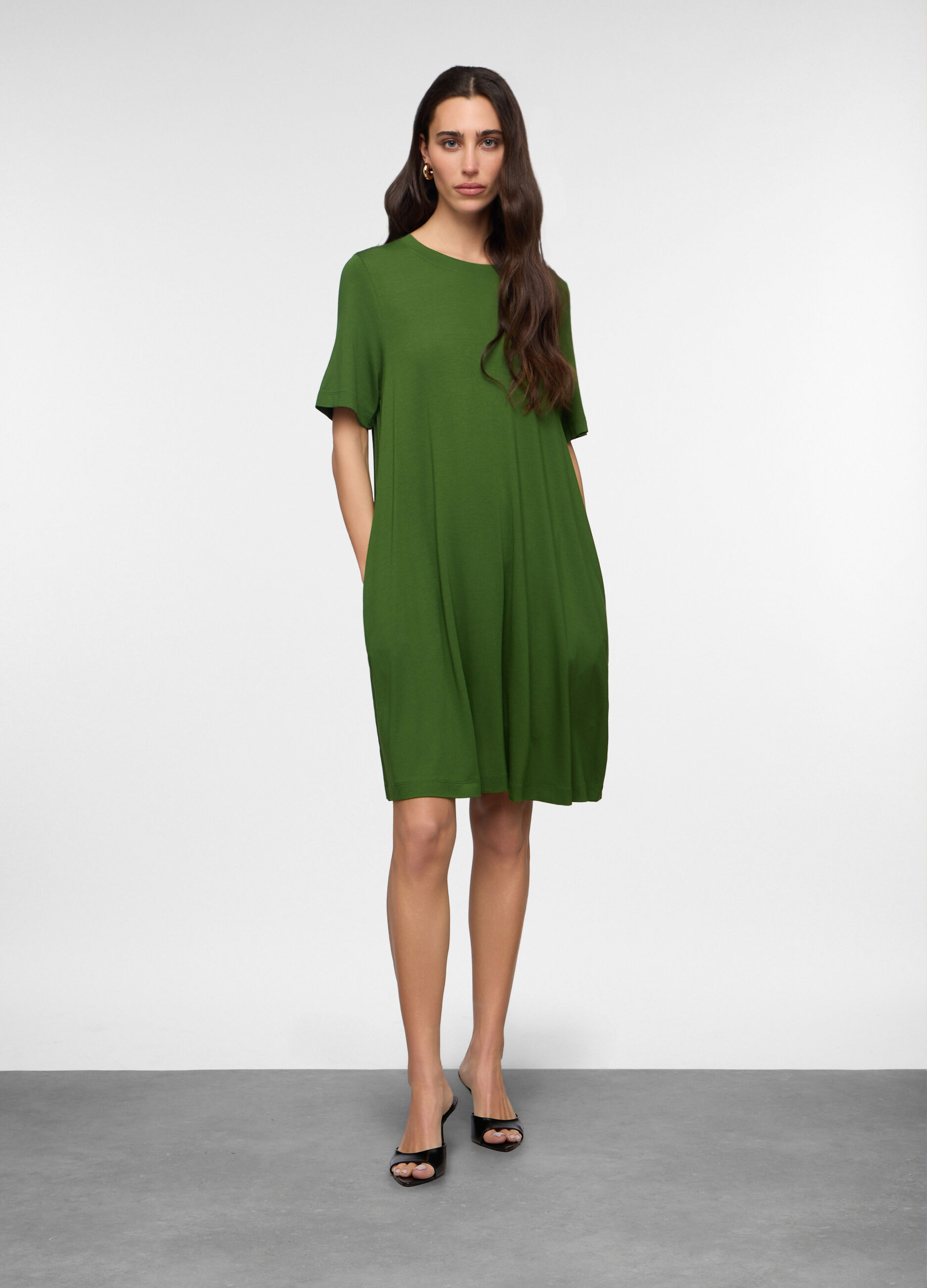 Caftano copricostume stretch donna