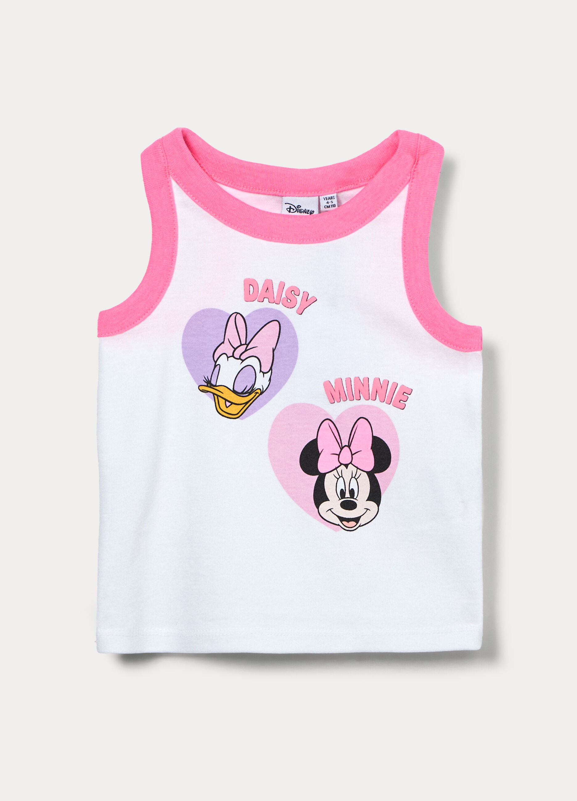 Canotta Disney in costina di puro cotone bambina_0