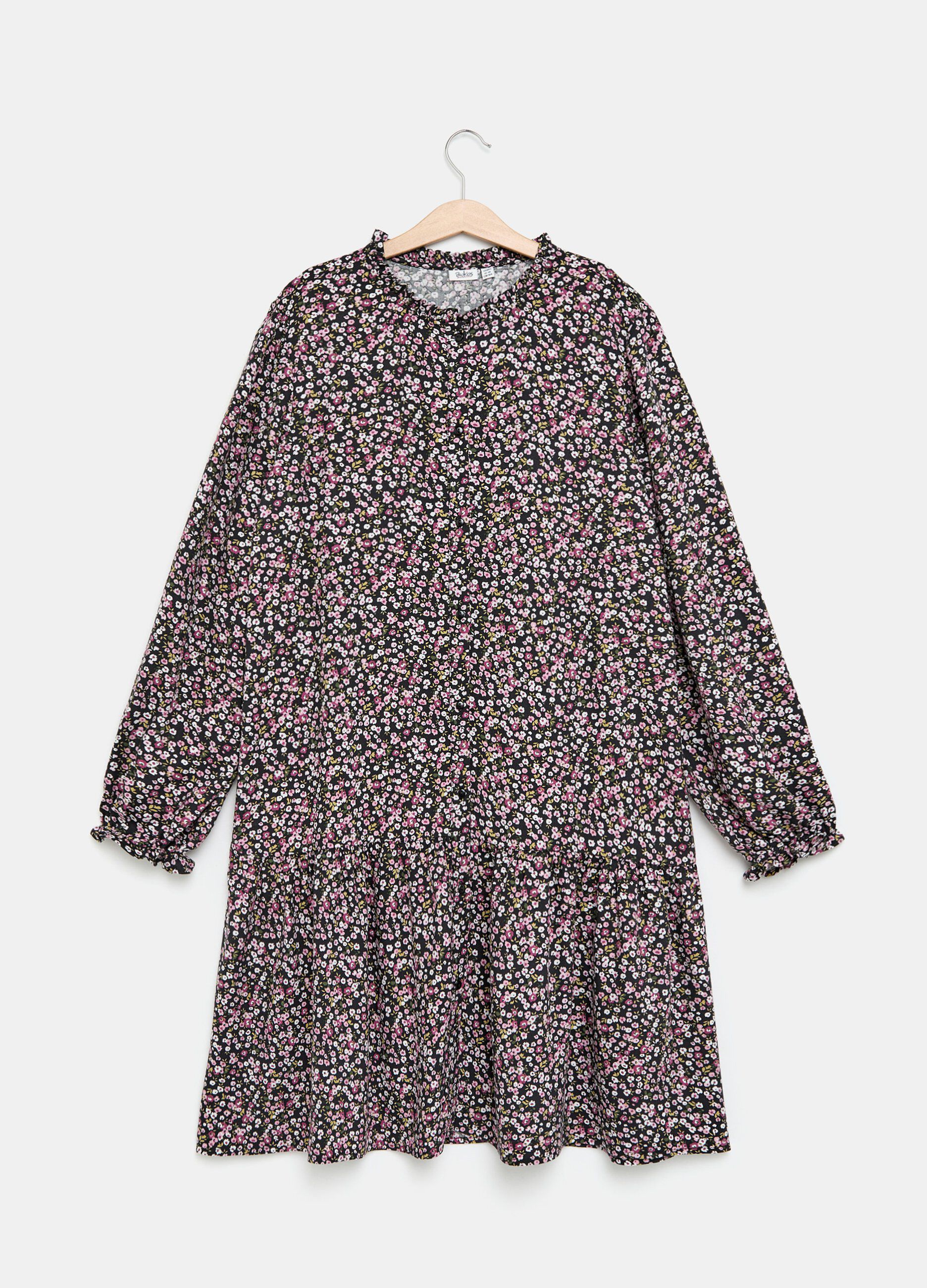 Vestito in fantasia floreale ragazza