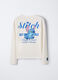 T-shirt Fit Over in jersey di puro cotone ragazza_1