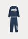 Jogging set in french terry di puro cotone bambino _0