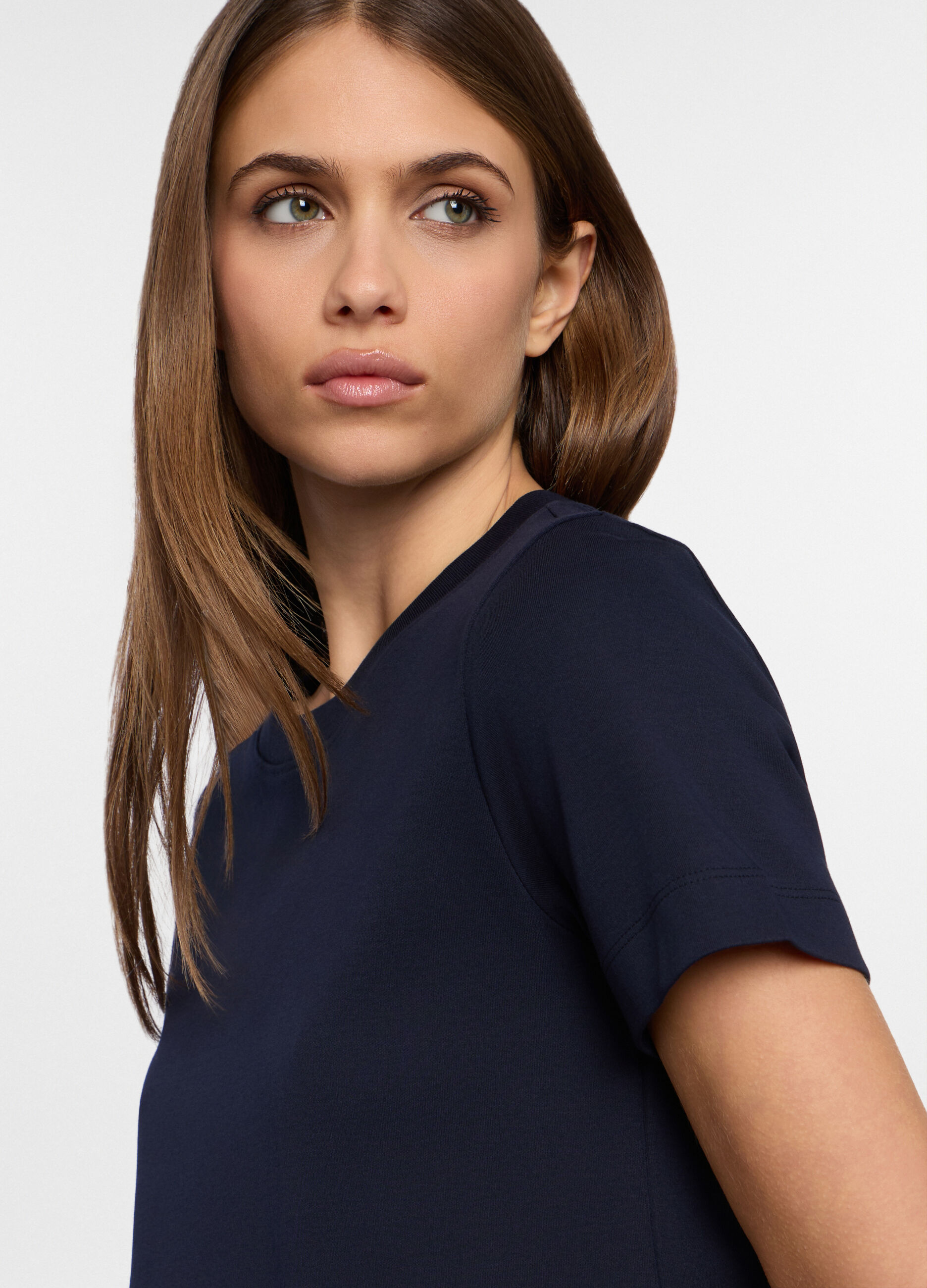 T-shirt girocollo donna_2