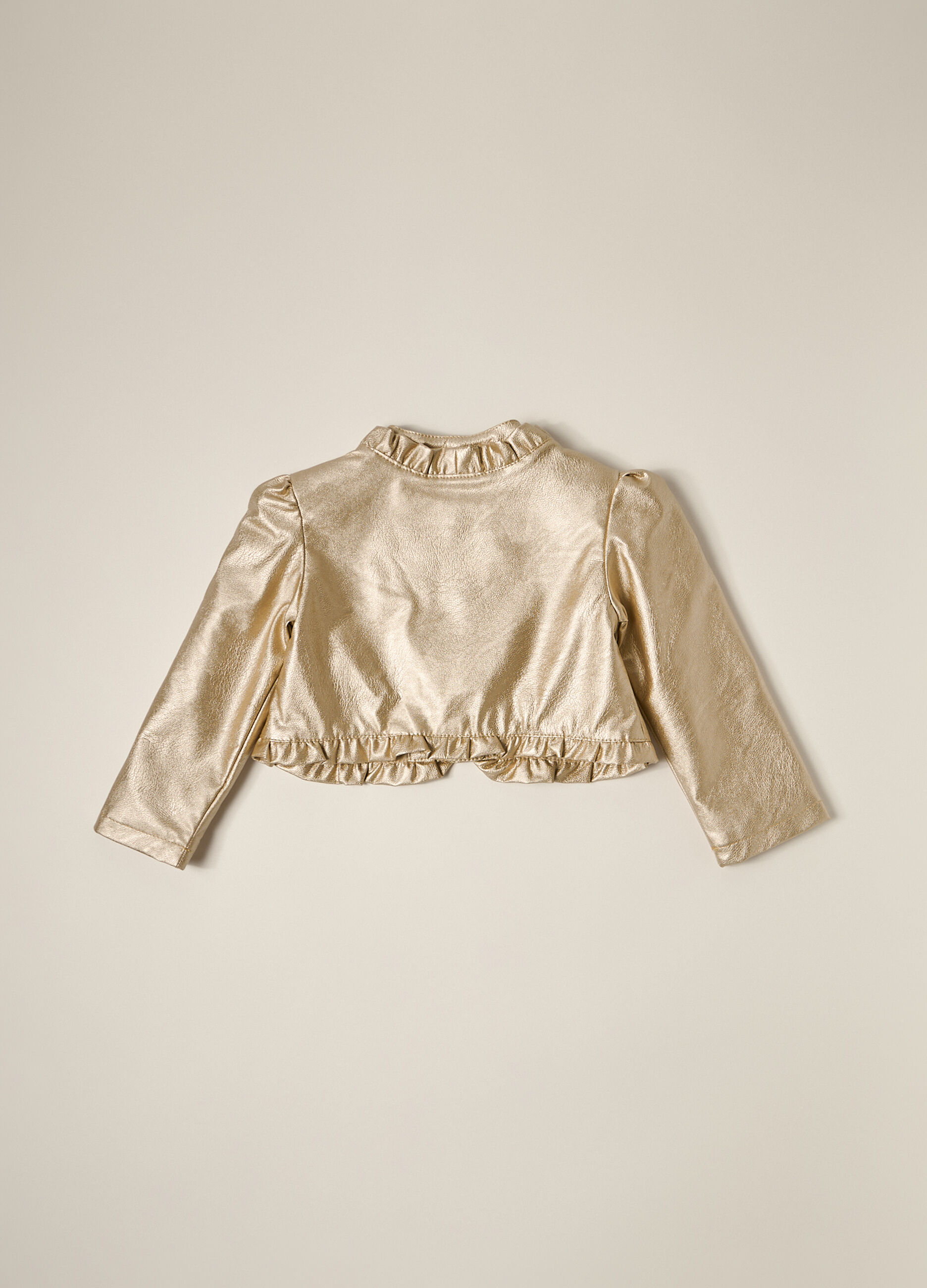 Giacca in eco pelle IANA neonata_2