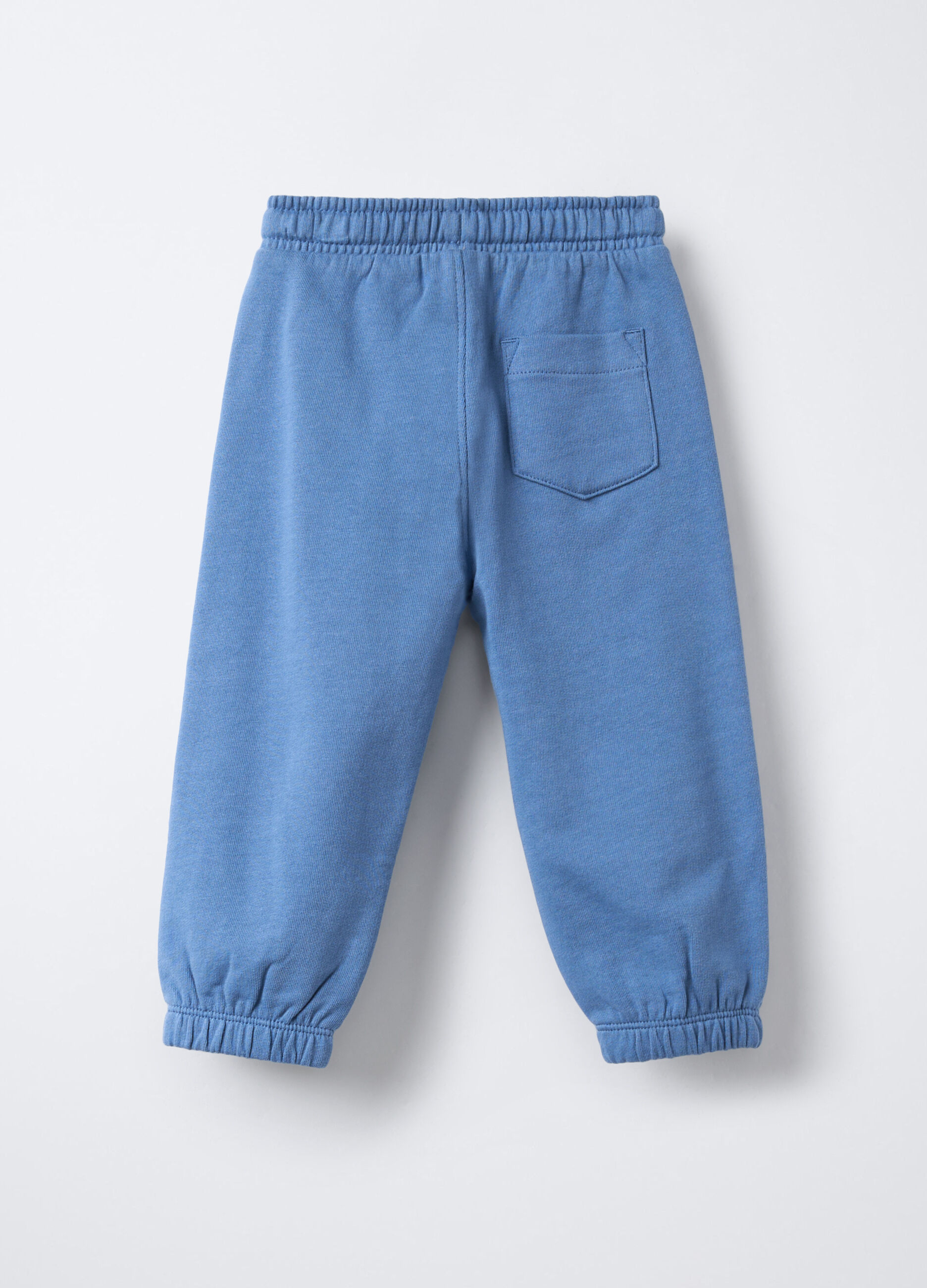 Jogger in puro cotone garzato Comfort Fit bimbo_1