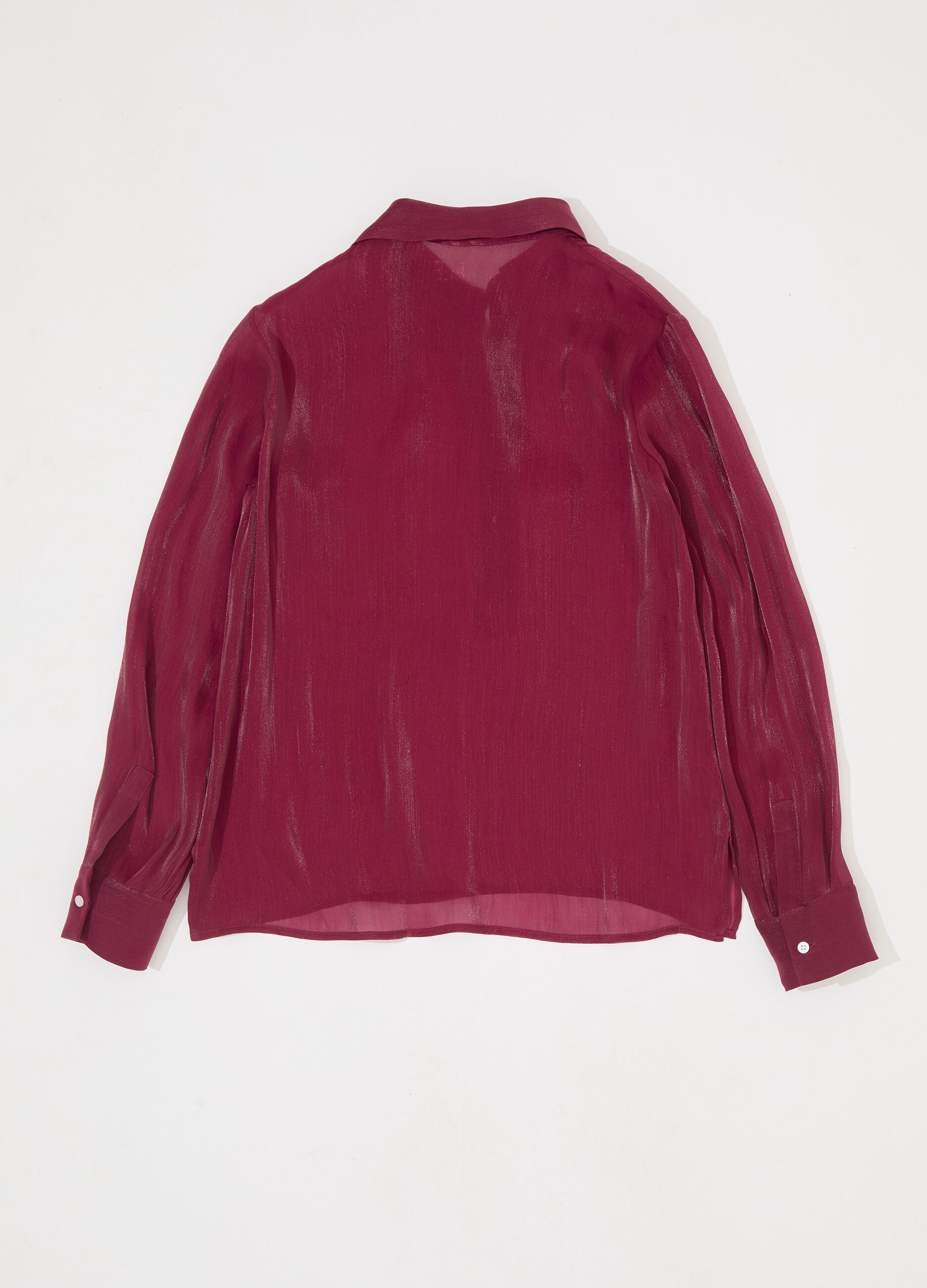 Camicia crinkle a mezzo bottone donna_5