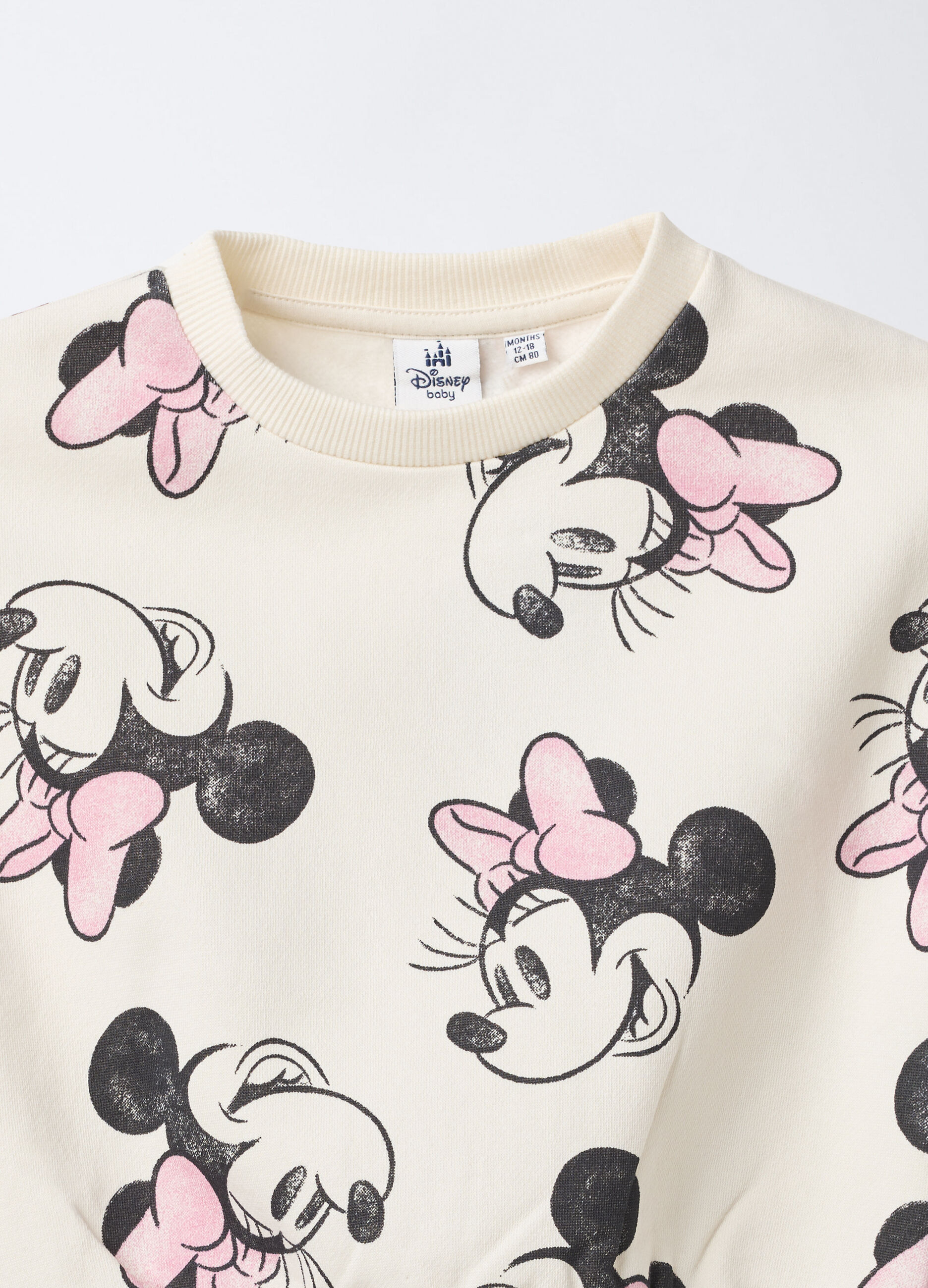 Felpa Disney in misto cotone garzato bimba_2