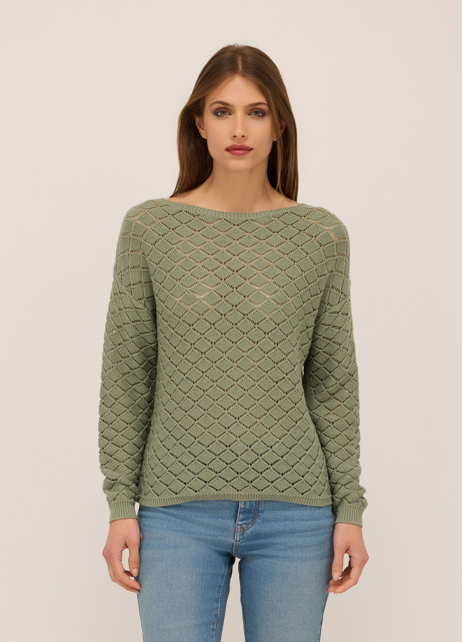 Tricot in puro cotone donna