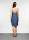 Abito fit Regular con spalline sottili e fiocchetto davanti in denim donna_1