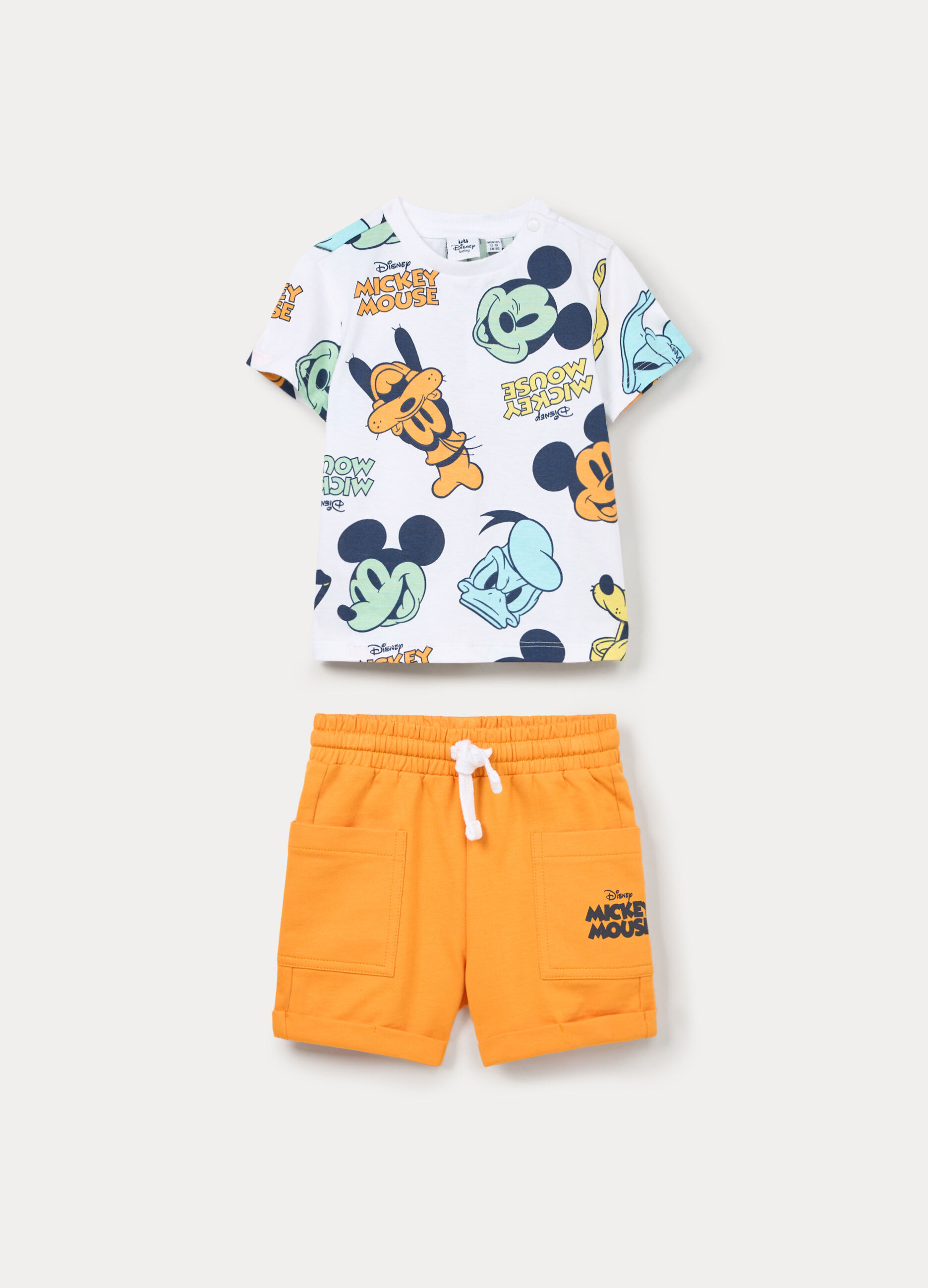 Jogging set Disney in jersey di puro cotone bimbo_0