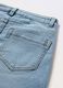 Shorts in denim misto cotone ragazzo_1