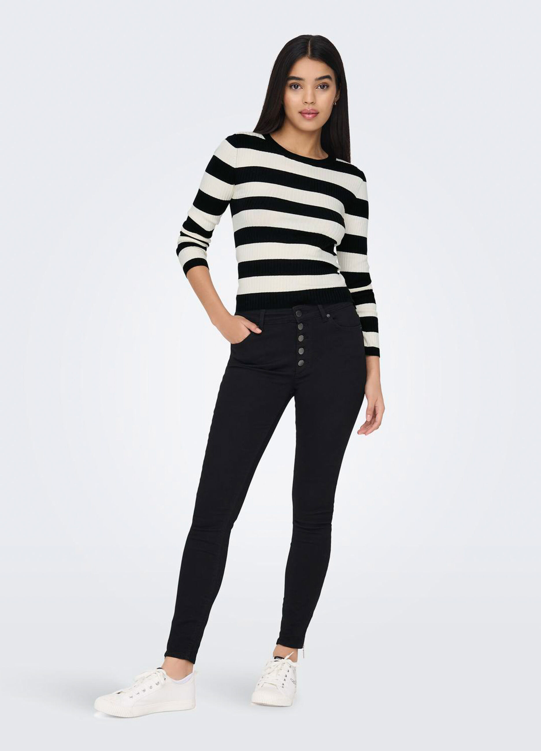 Tricot a righe donna_0