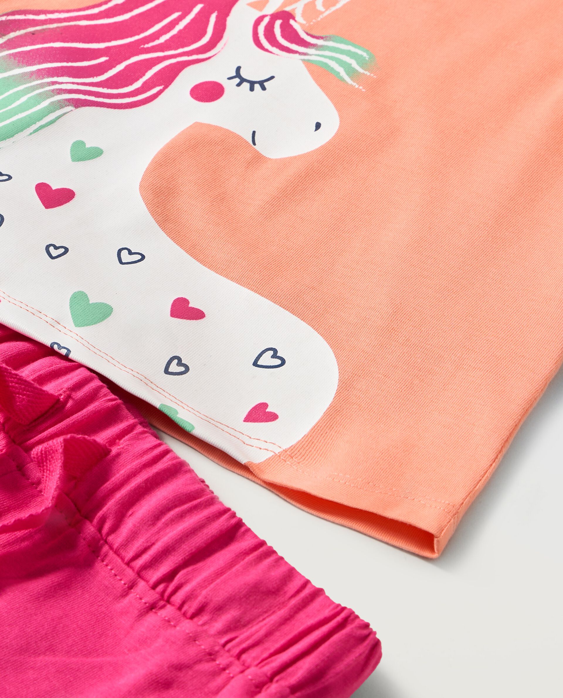 Jogging set in puro cotone neonata_1