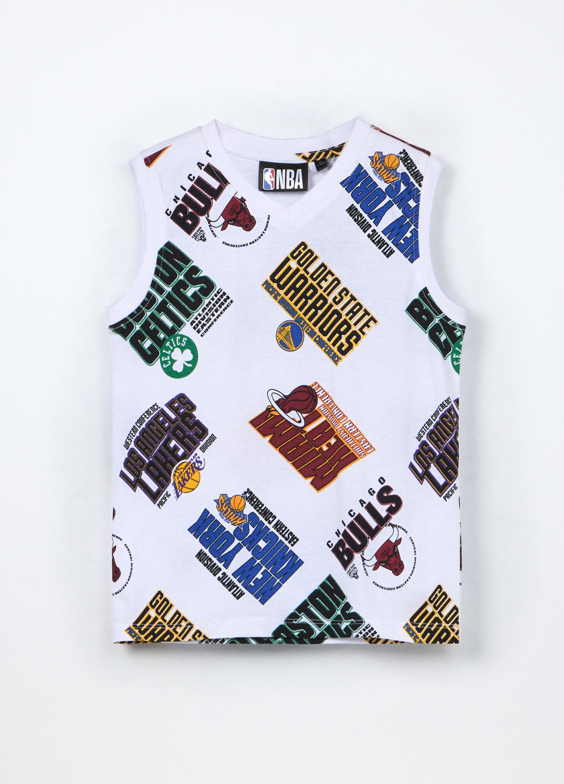 Canotta NBA in jersey di puro cotone bambino