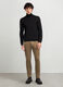 Pantaloni 5 tasche regular fit in velluto a coste uomo_0