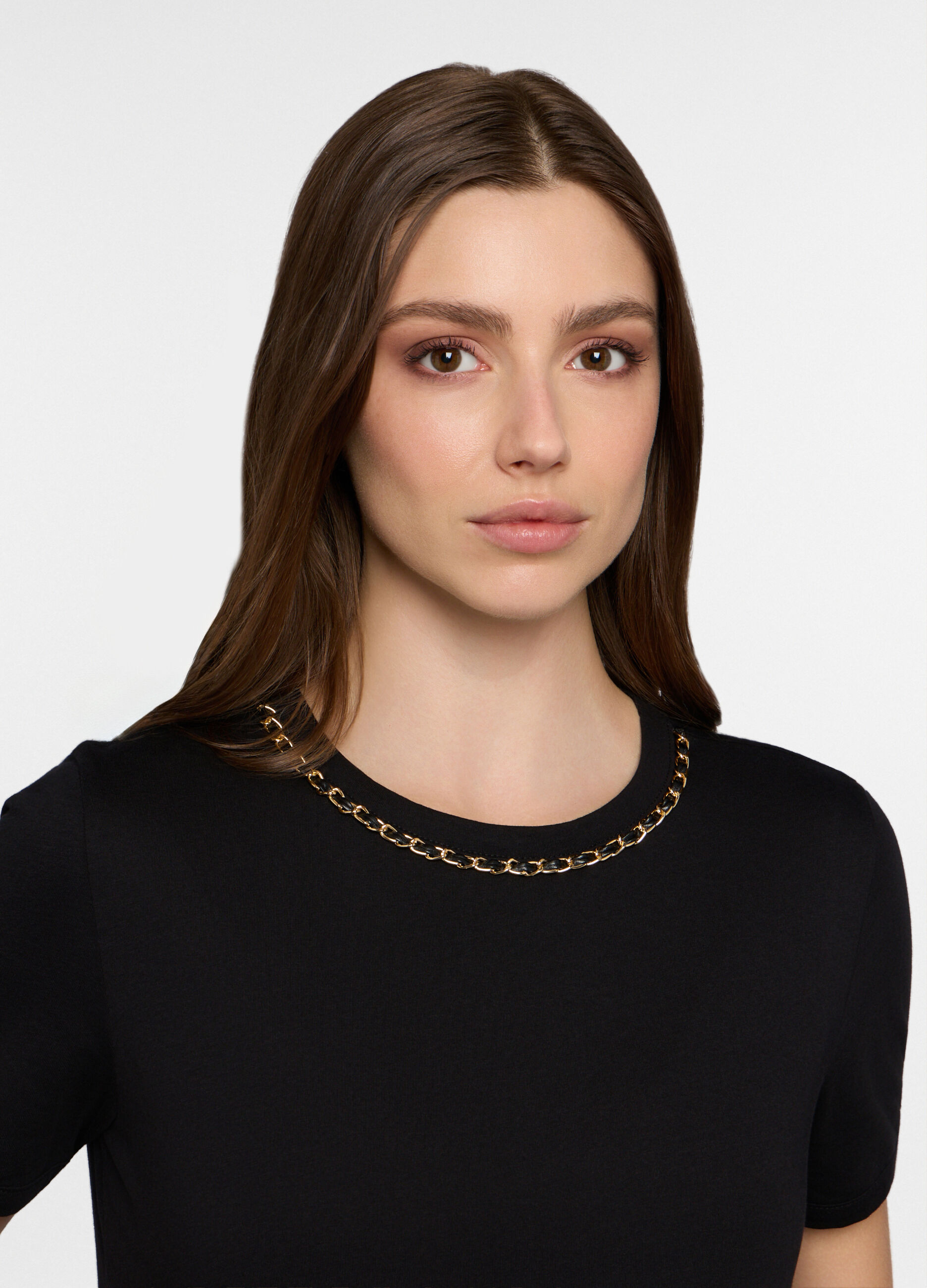T-shirt girocollo donna_2