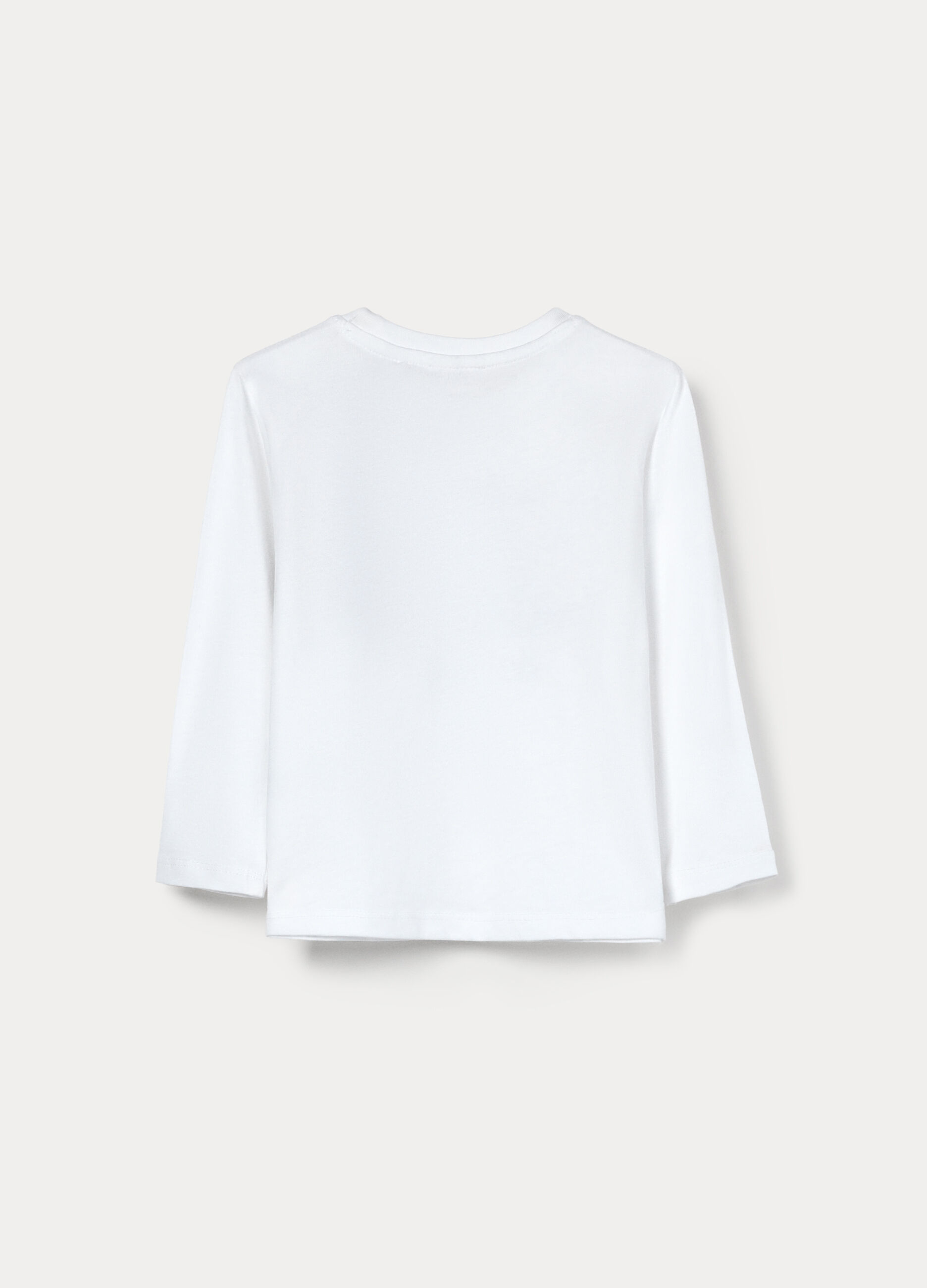 T-shirt in jersey di puro cotone bimbo_1