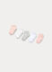 Pack 5 calze corte in cotone stretch bambina_1