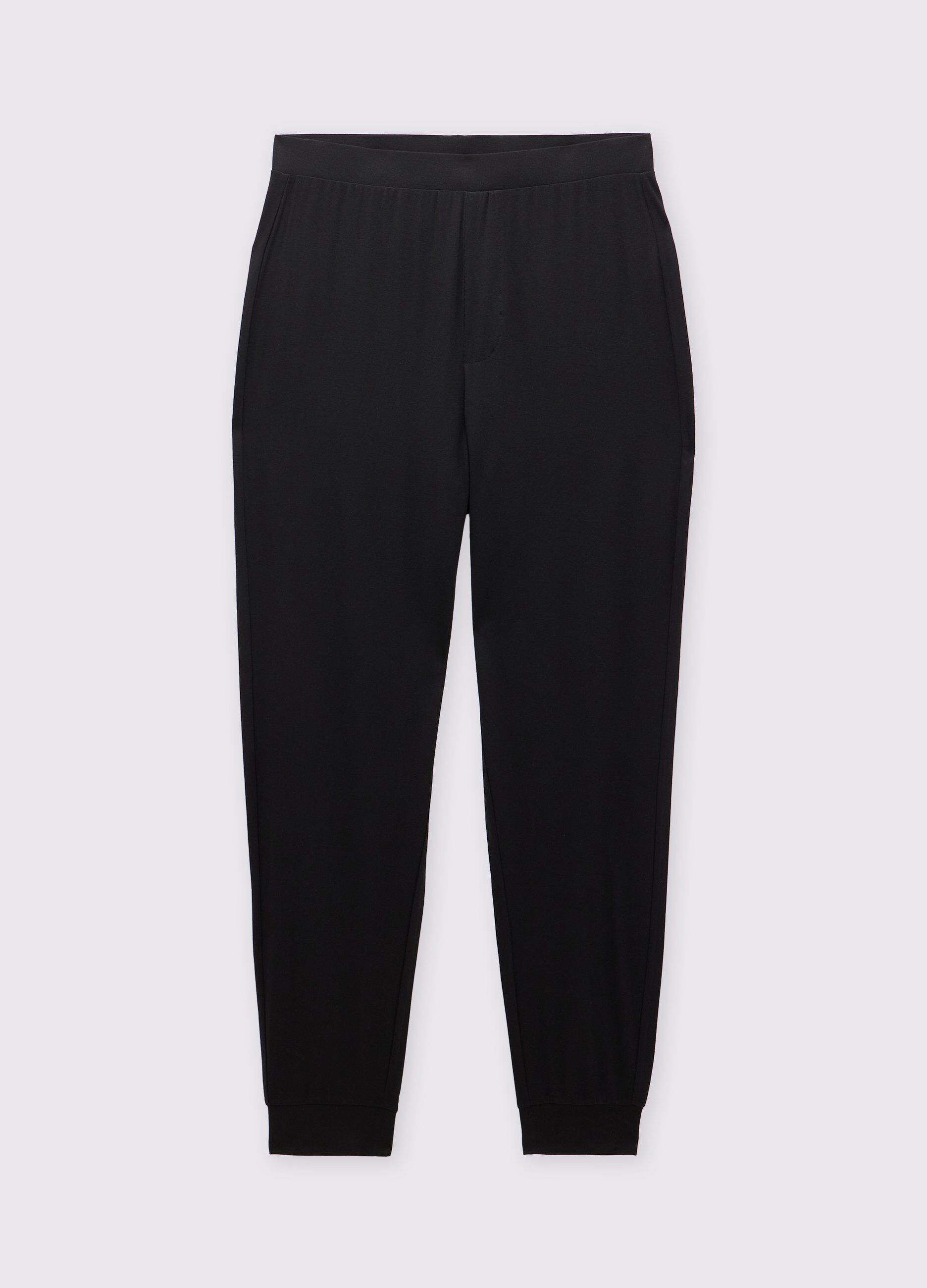 Pantaloni pigiama in tessuto stretch uomo_0