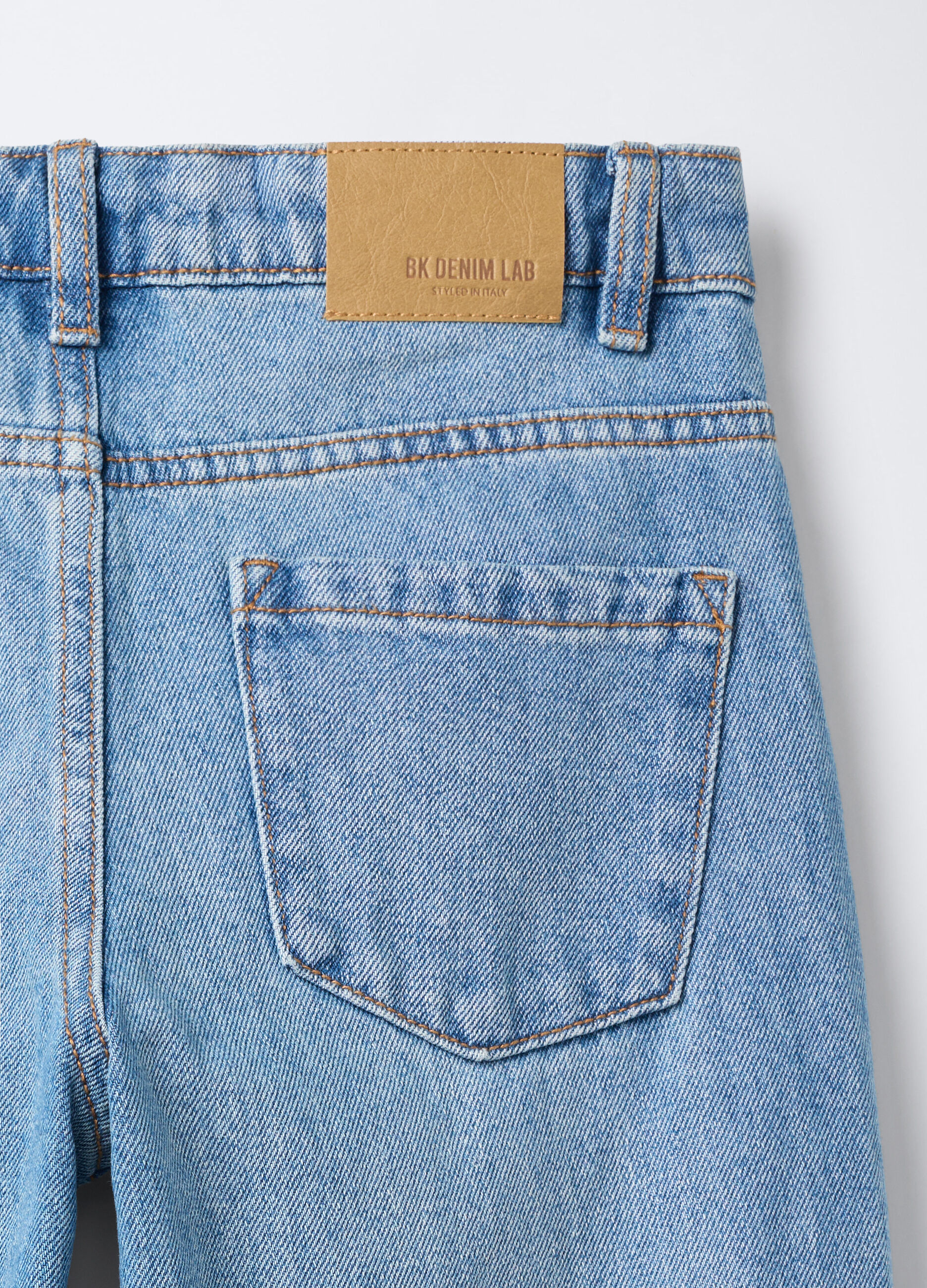Pantaloni in denim Straight Fit ragazza_2