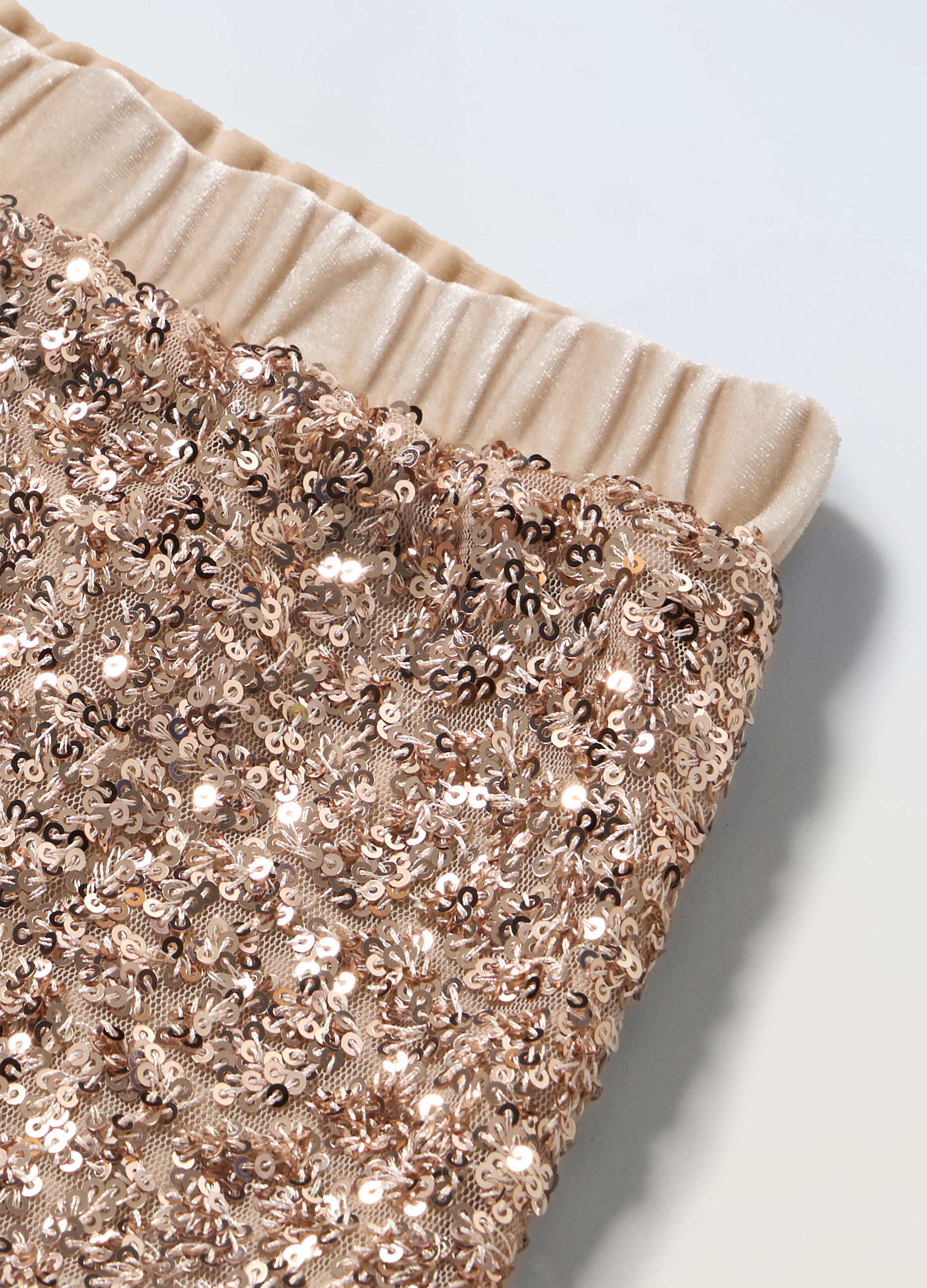 Shorts con paillettes neonata_1