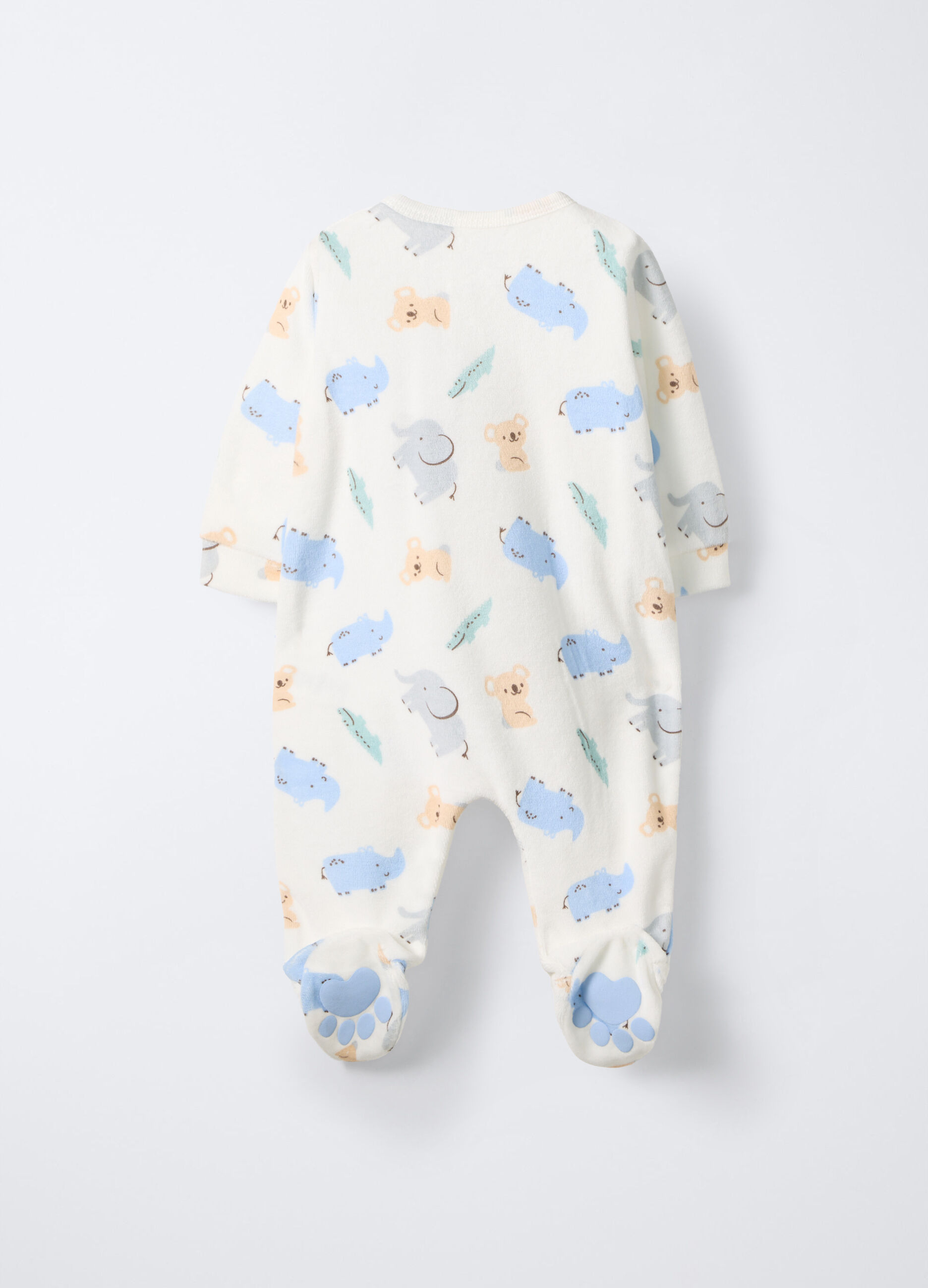 Pigiama velour misto cotone_1
