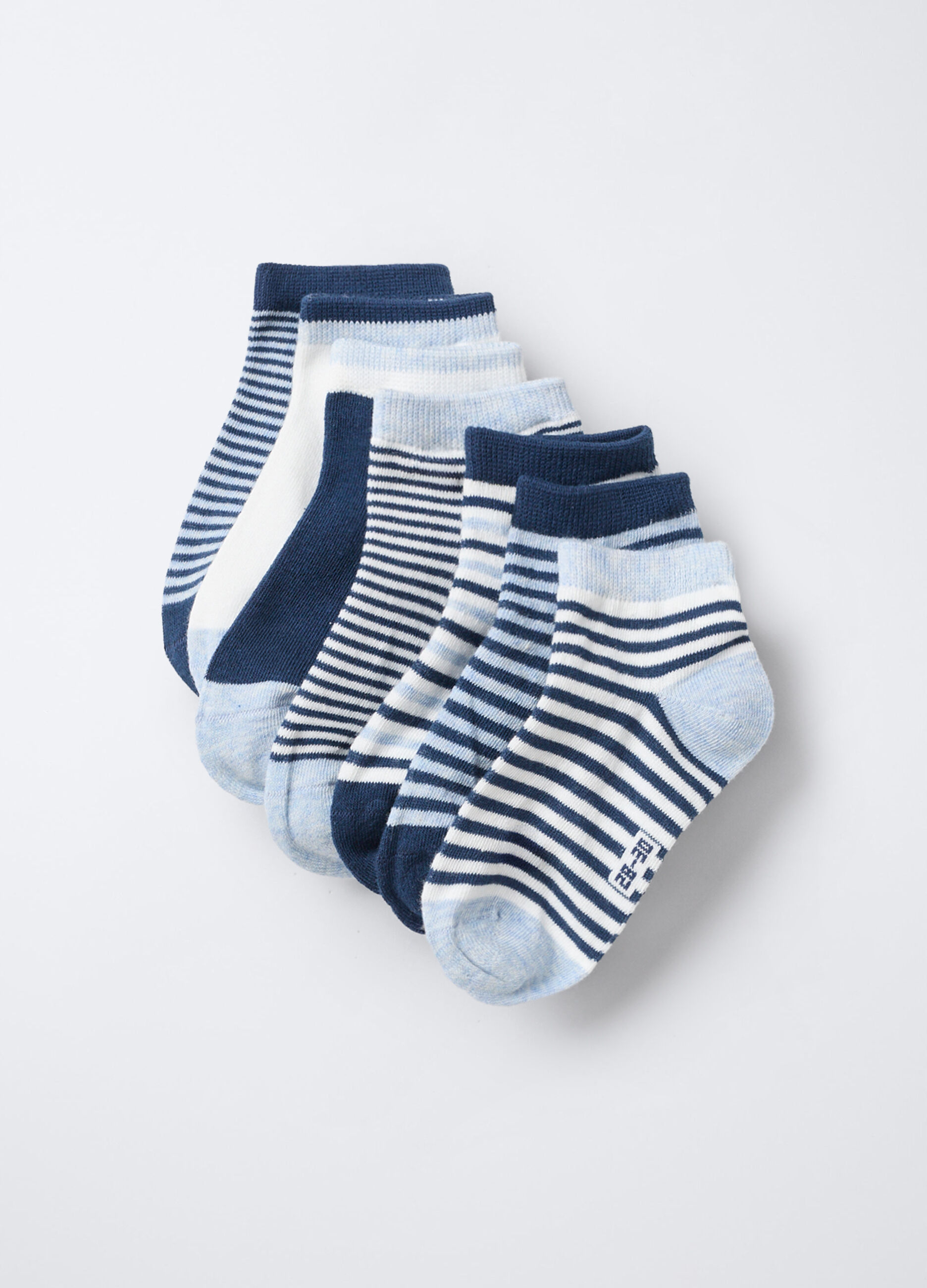 Pack 5 calze corte misto cotone stretch_0
