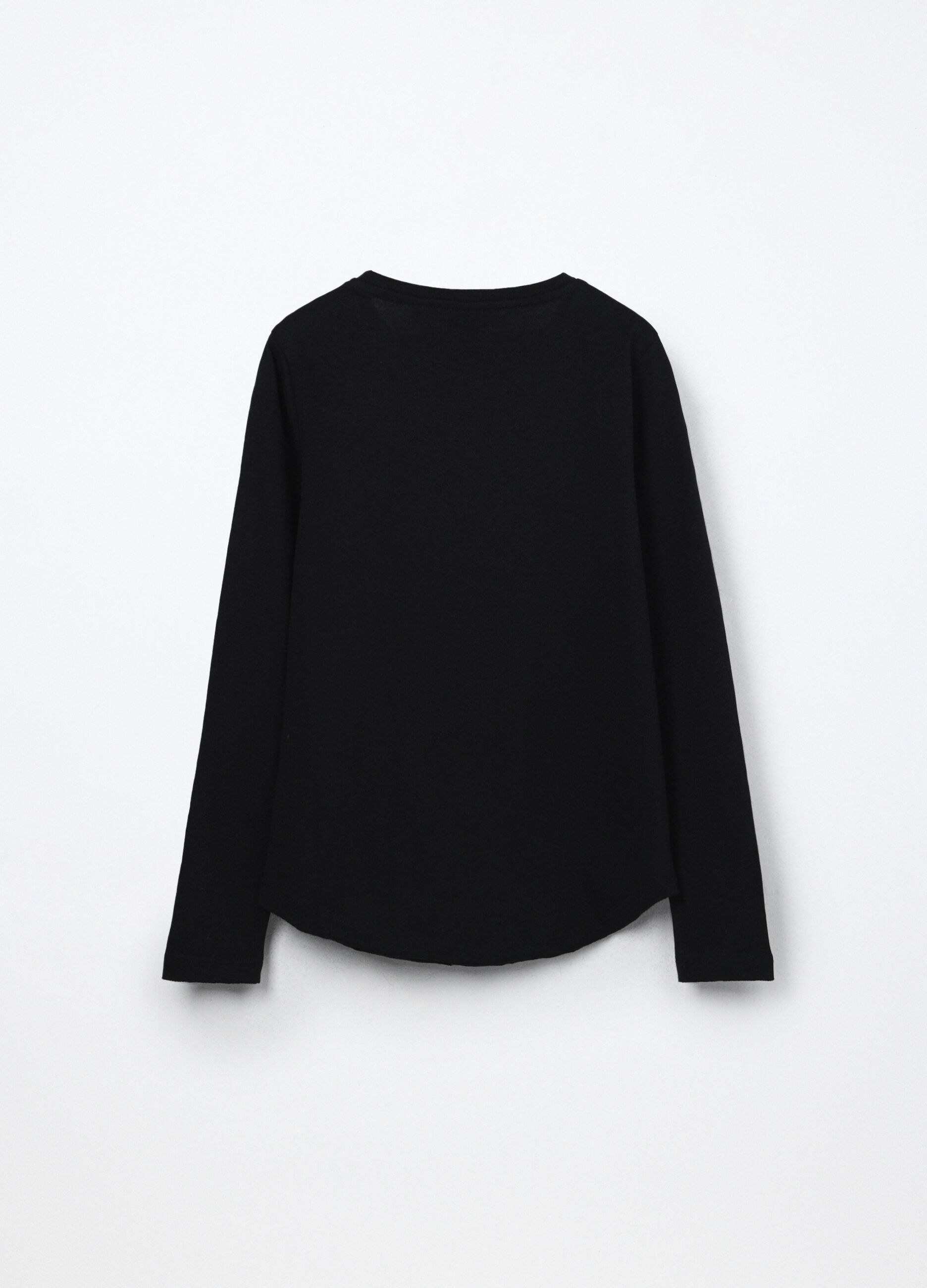 T-shirt in jersey di puro cotone ragazza_1