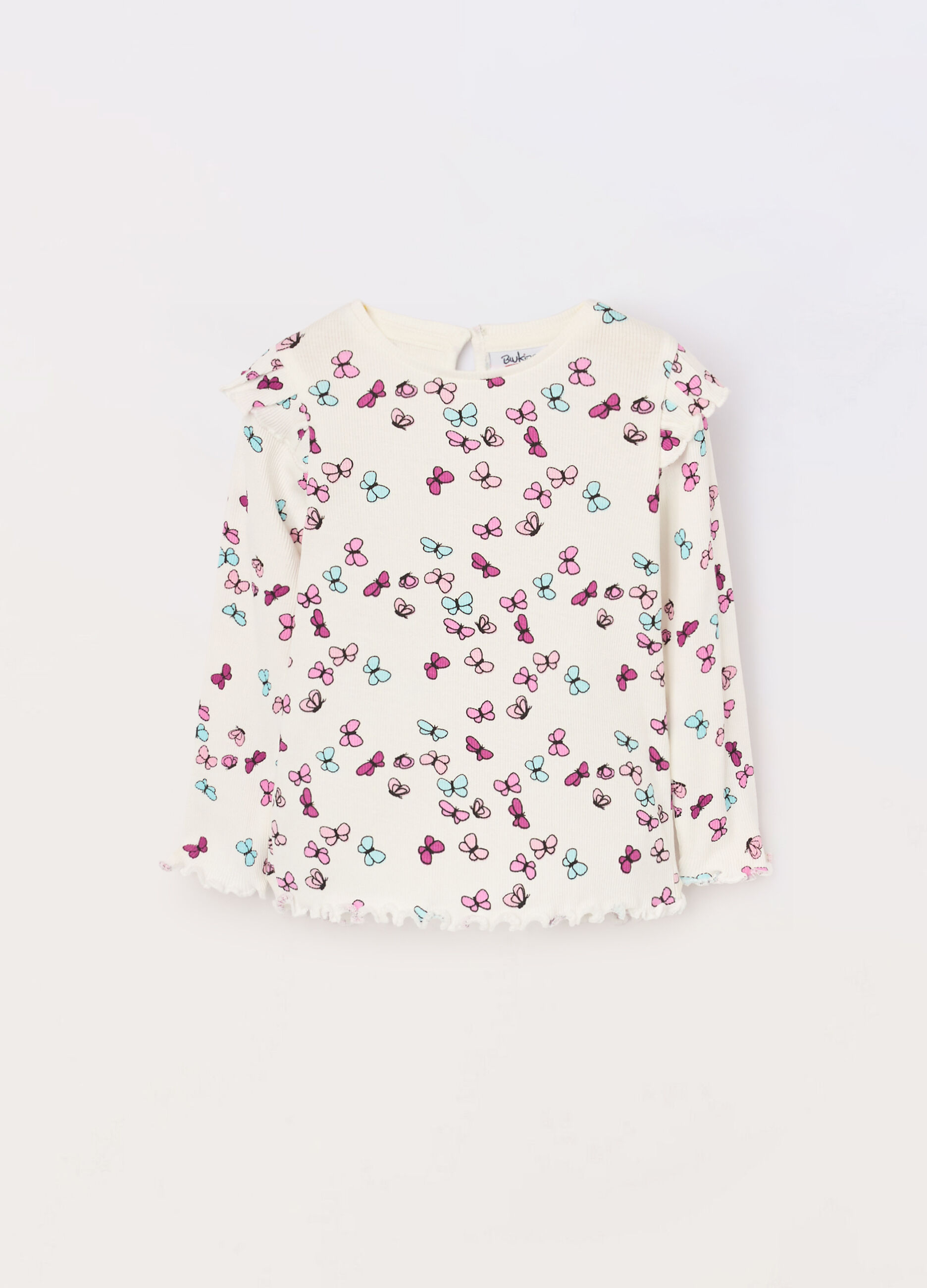 T-shirt in costina neonata_0