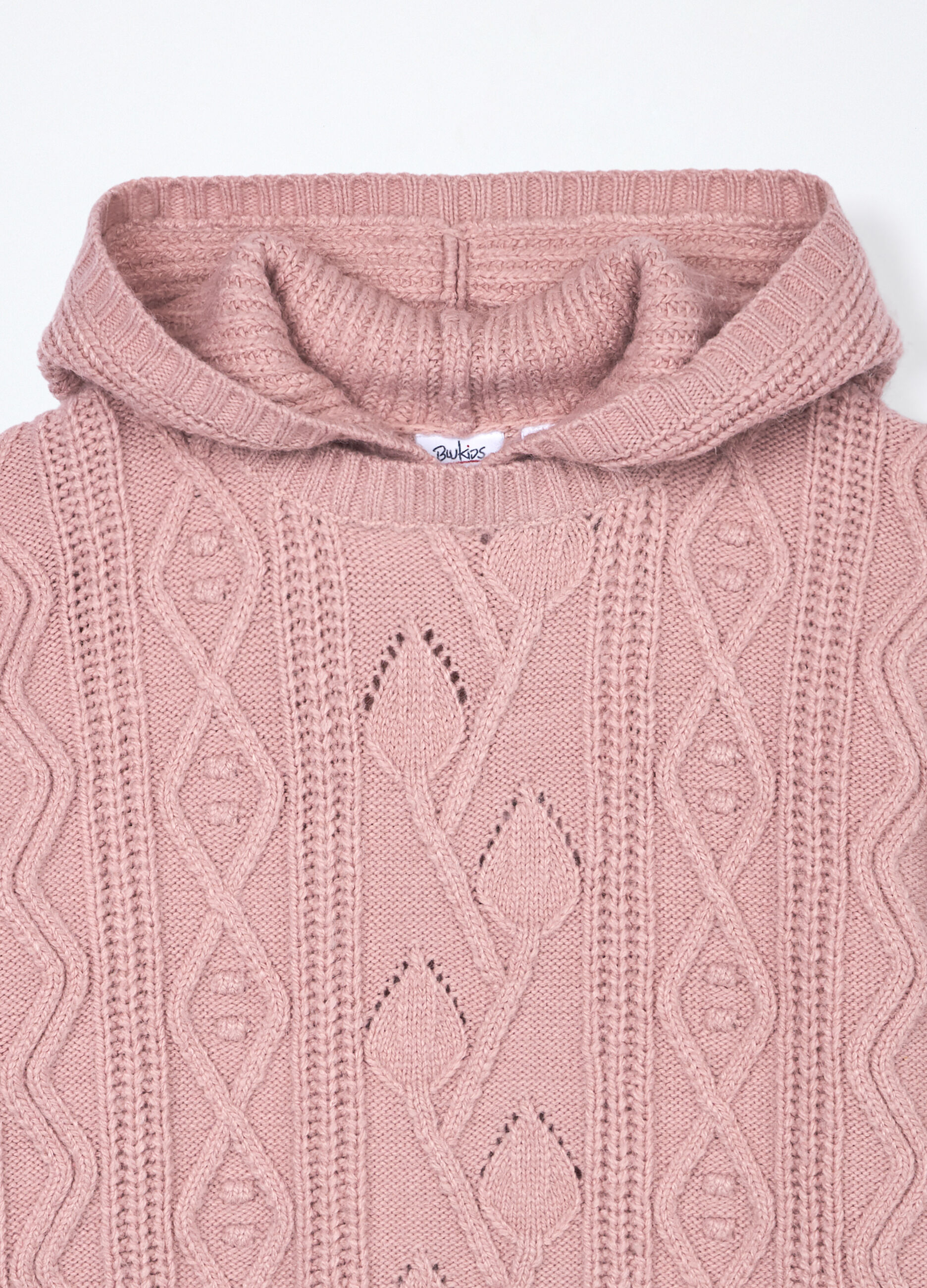 Tricot con cappuccio ragazza_2