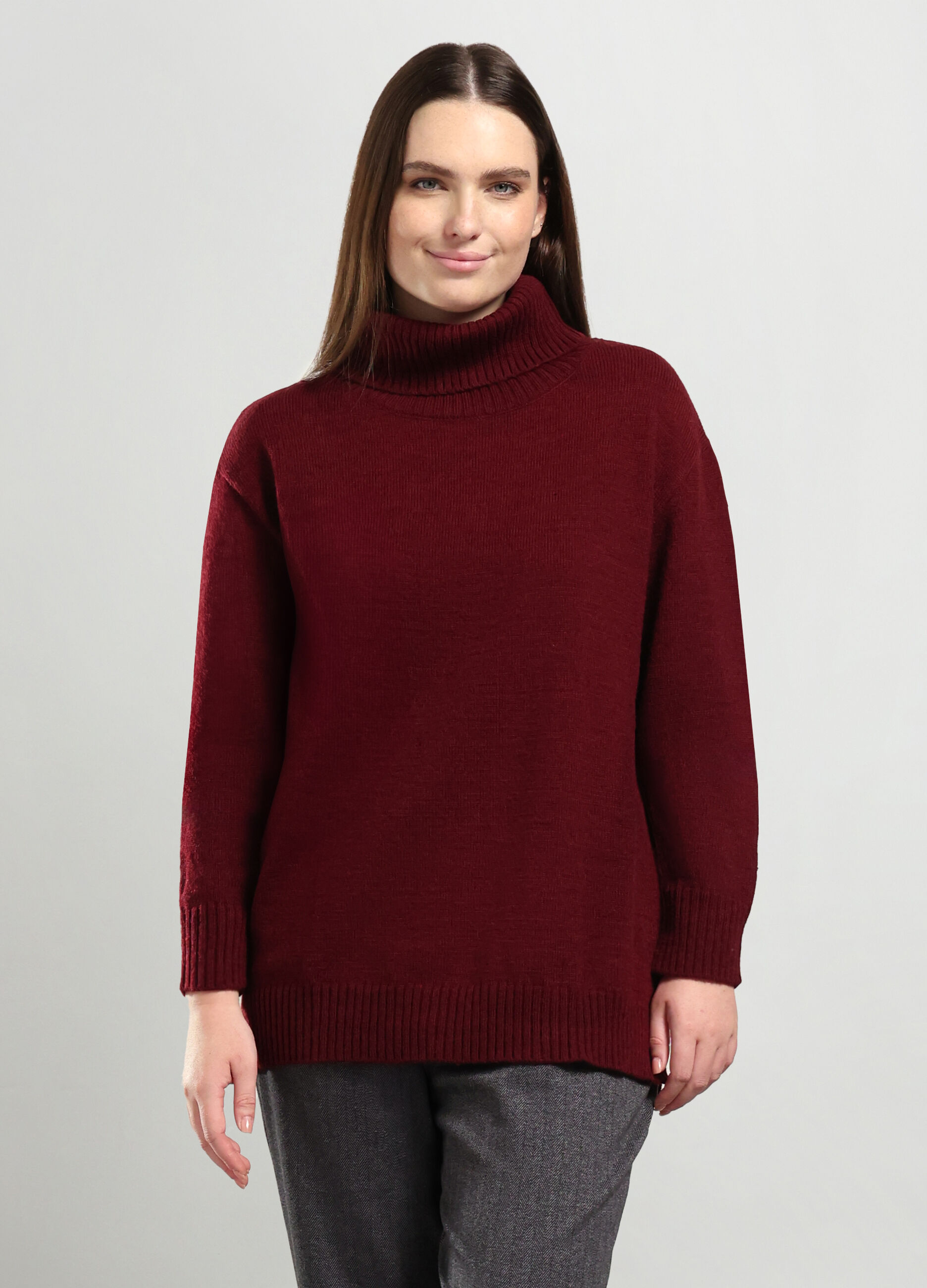 Tricot in misto lana donna curvy_0