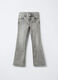 Pantaloni in denim di cotone stretch Flare Fit ragazza_0