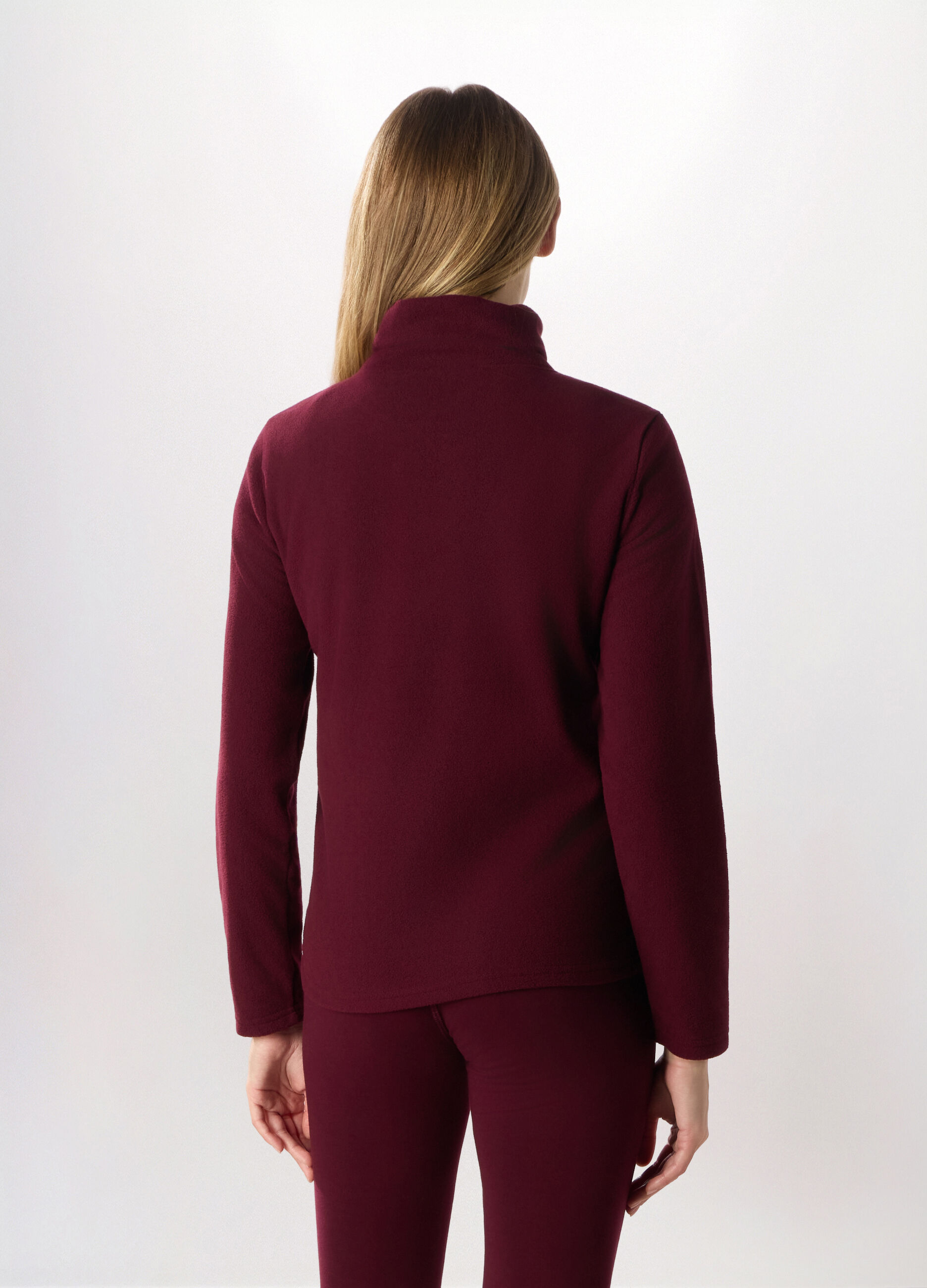 Lupetto in pile donna_1