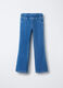 Jeggings misto cotone garzato stretch Flare Fit bambina_0