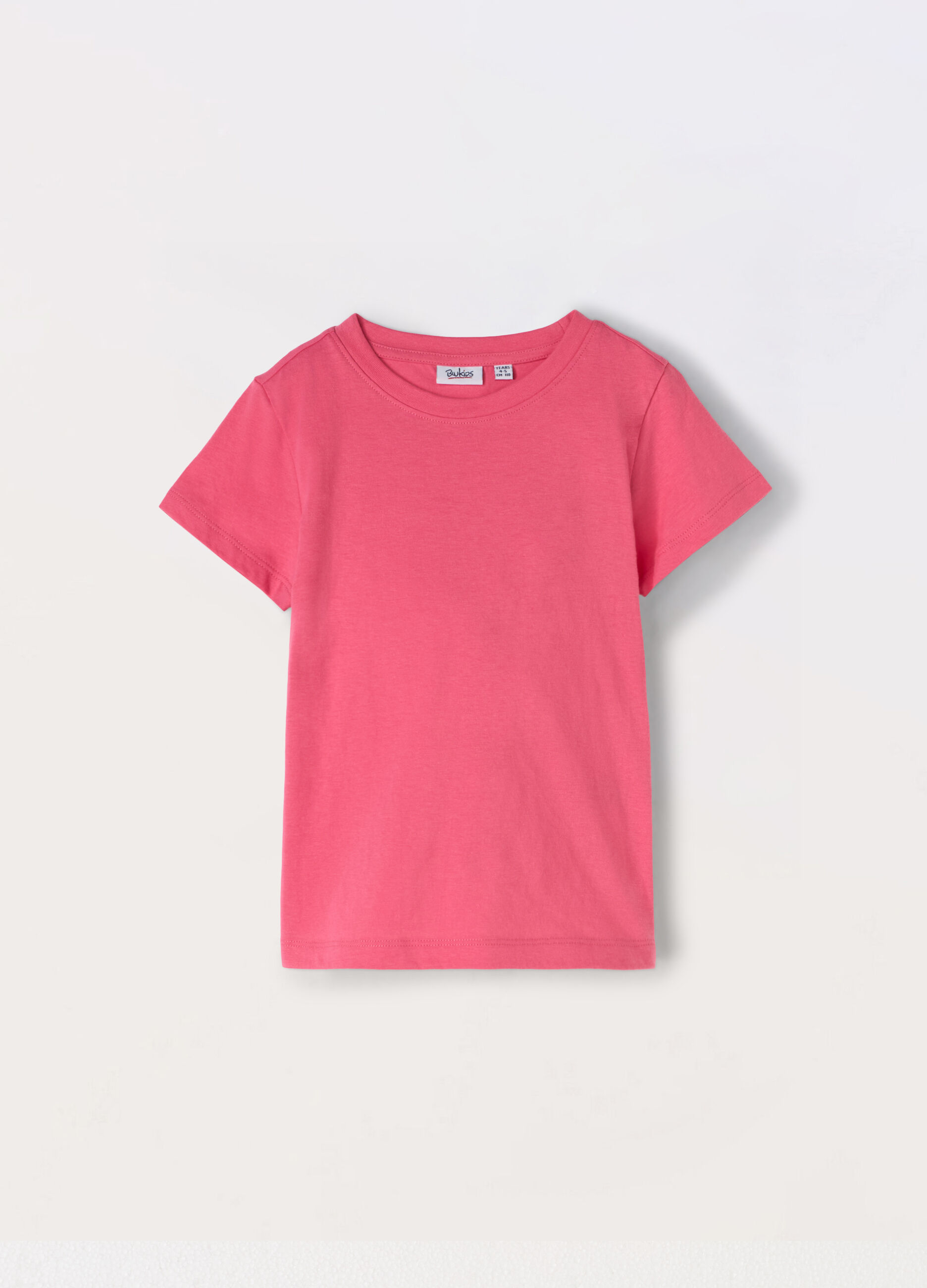 T-shirt in jersey di puro cotone bambina_0