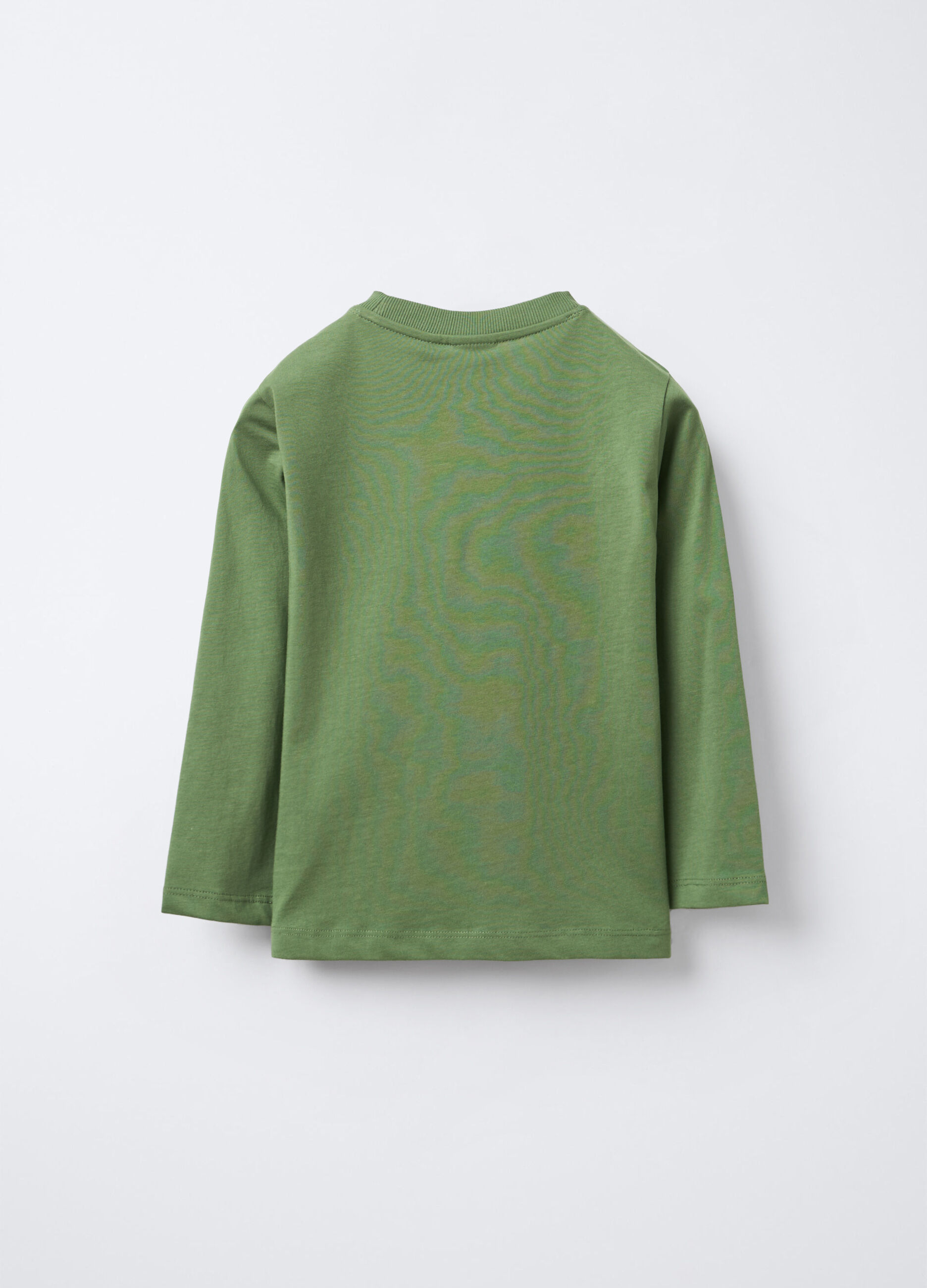 T-shirt girocollo in jersey di puro cotone bambino_1