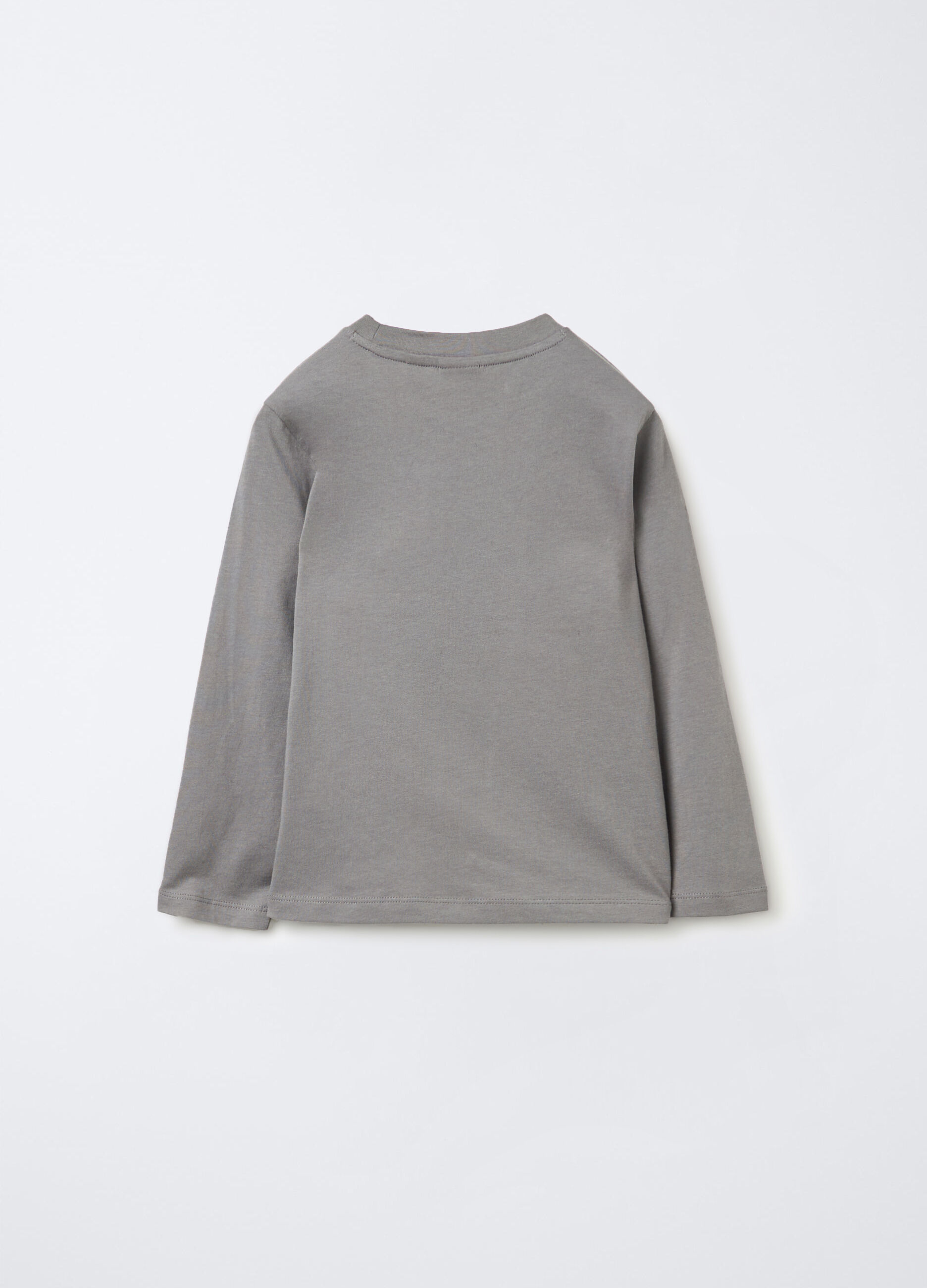 T-shirt in jersey di puro cotone bambino_1