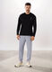 Jogger slim in puro cotone uomo_0
