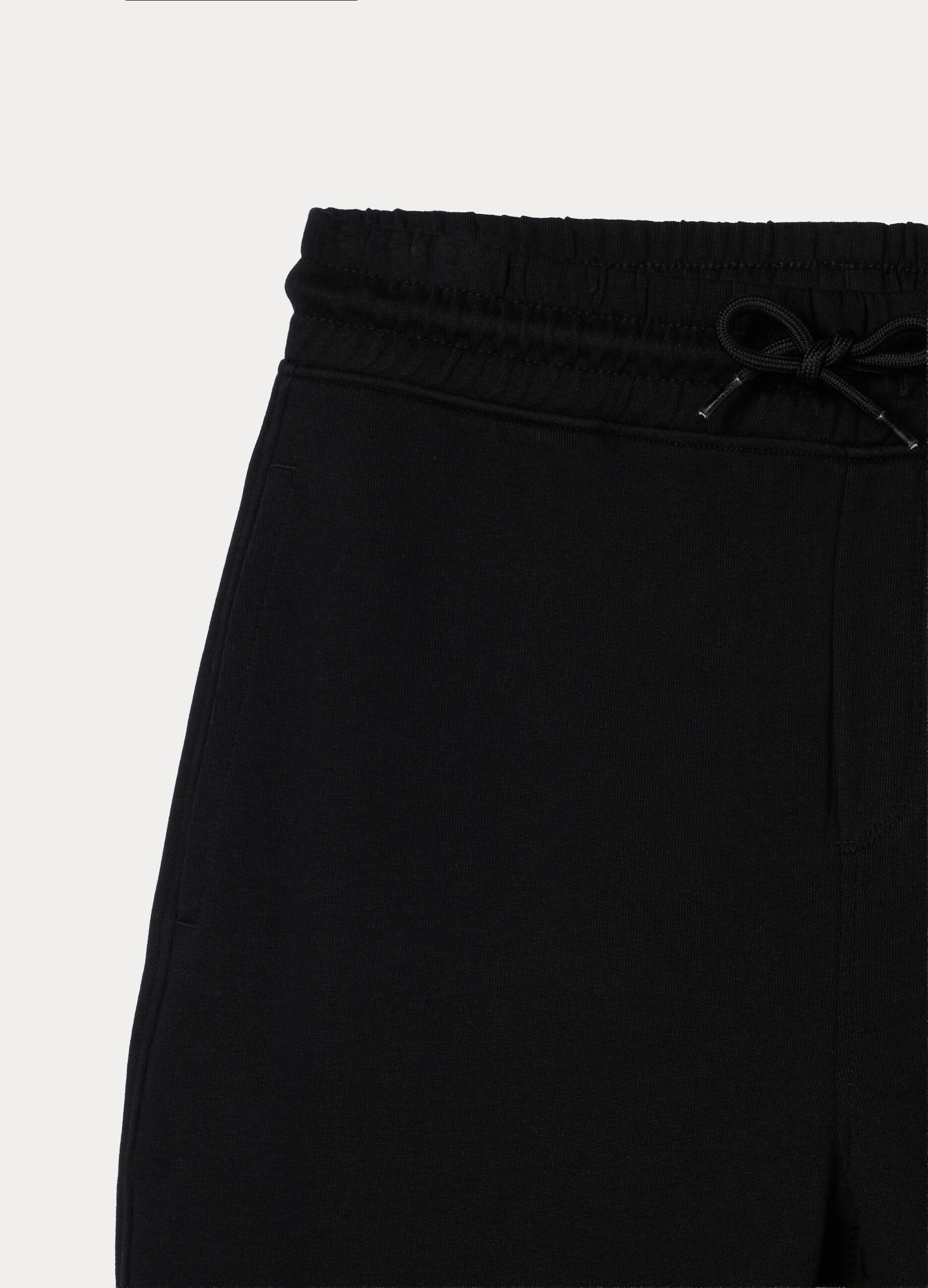 Jogger cargo in french terry di puro cotone ragazzo_2