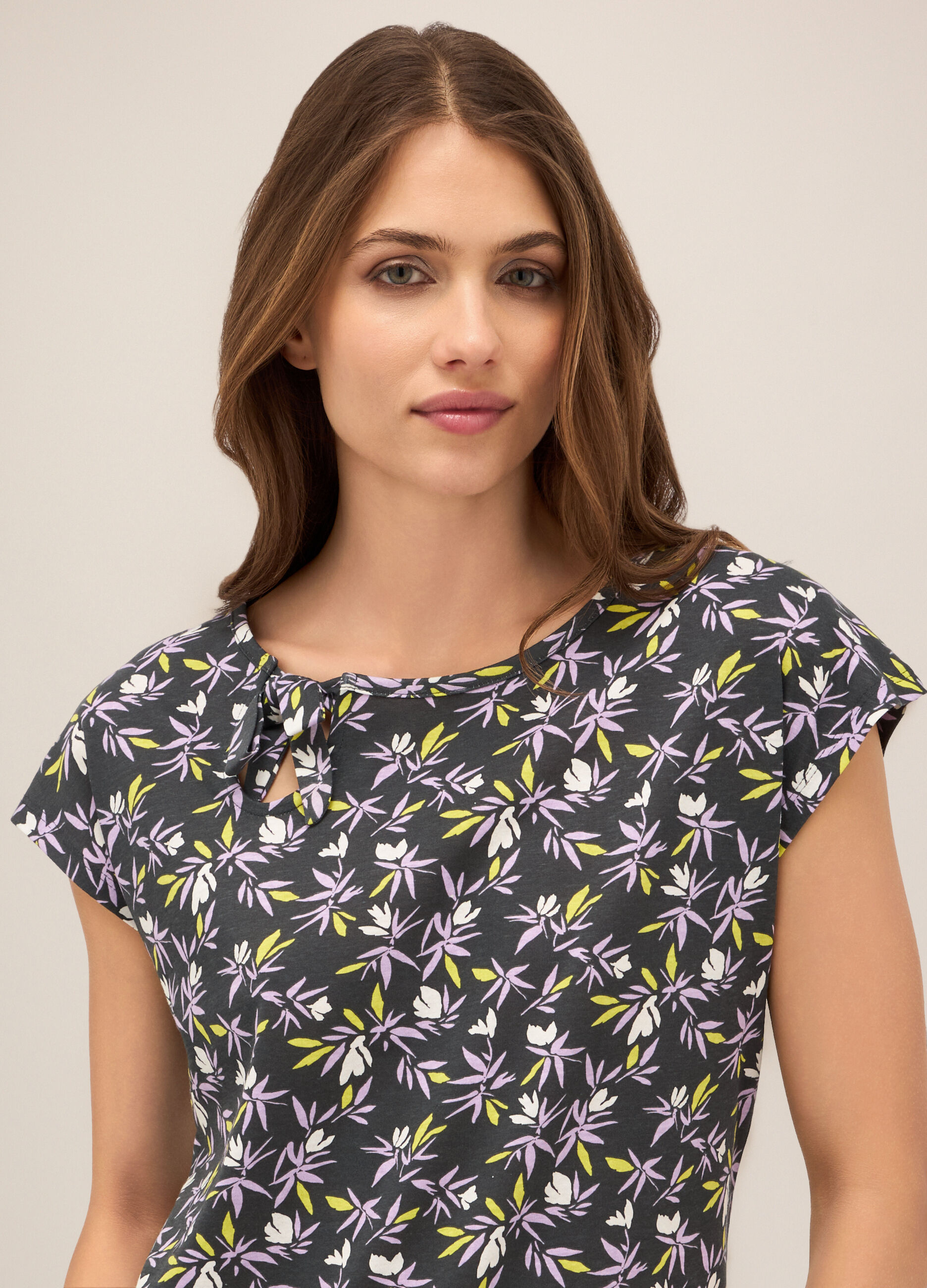 T-shirt in puro cotone donna_2