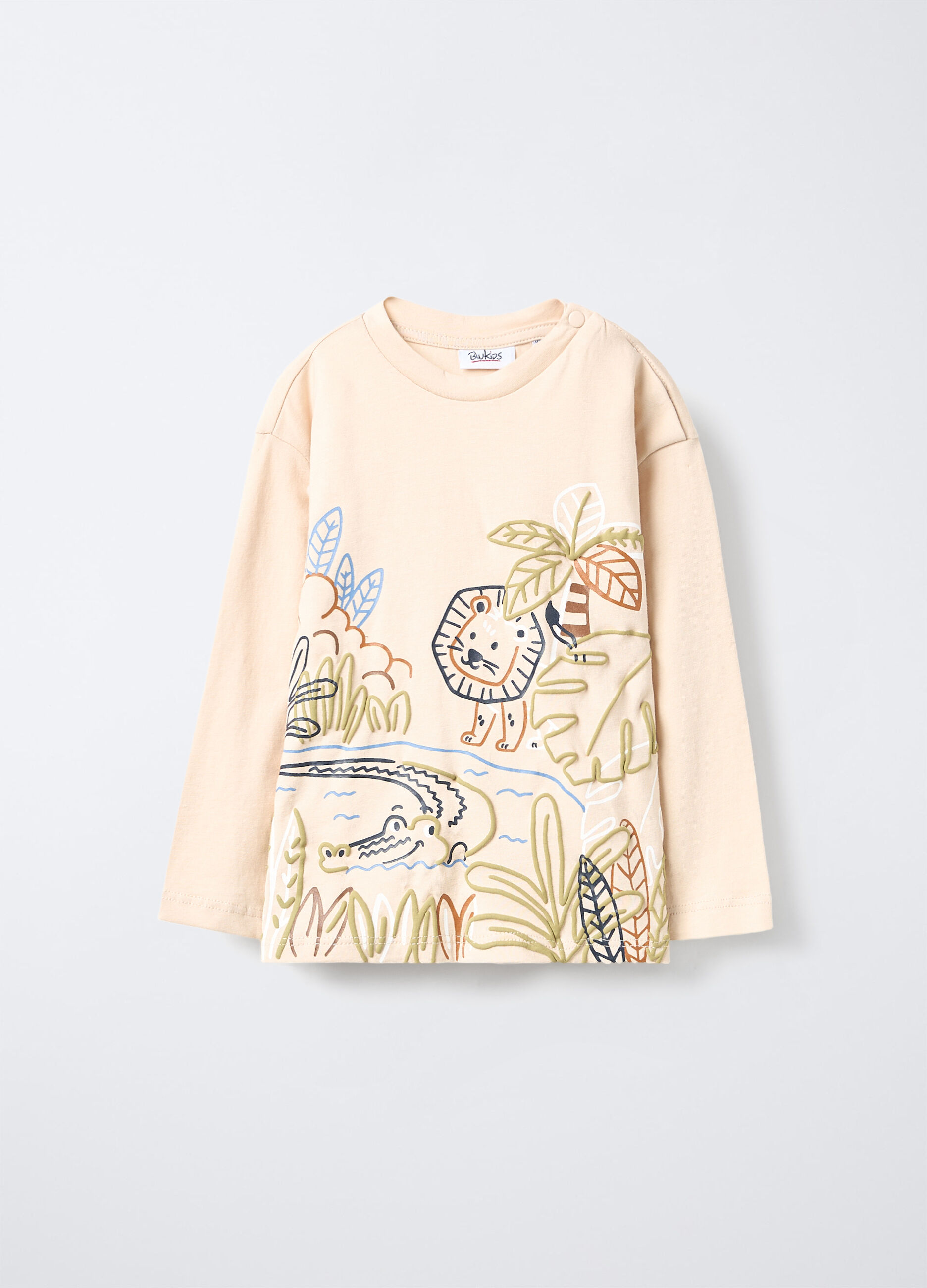 T-shirt in jersey di puro cotone bimbo_0